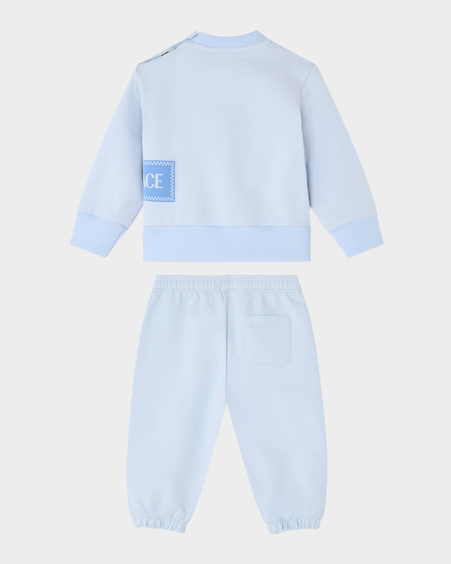 Boy's Vintage Logo-Print Top & Pants Set, Size 3M-18M 1