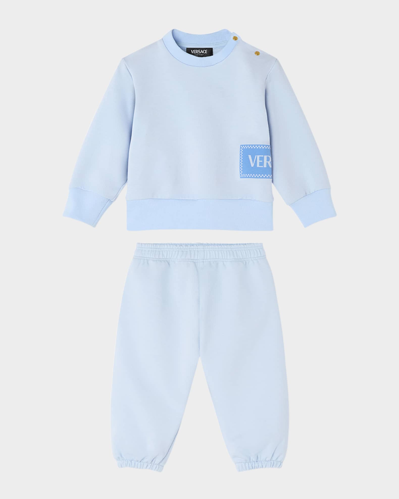 Boy's Vintage Logo-Print Top & Pants Set, Size 3M-18M 0