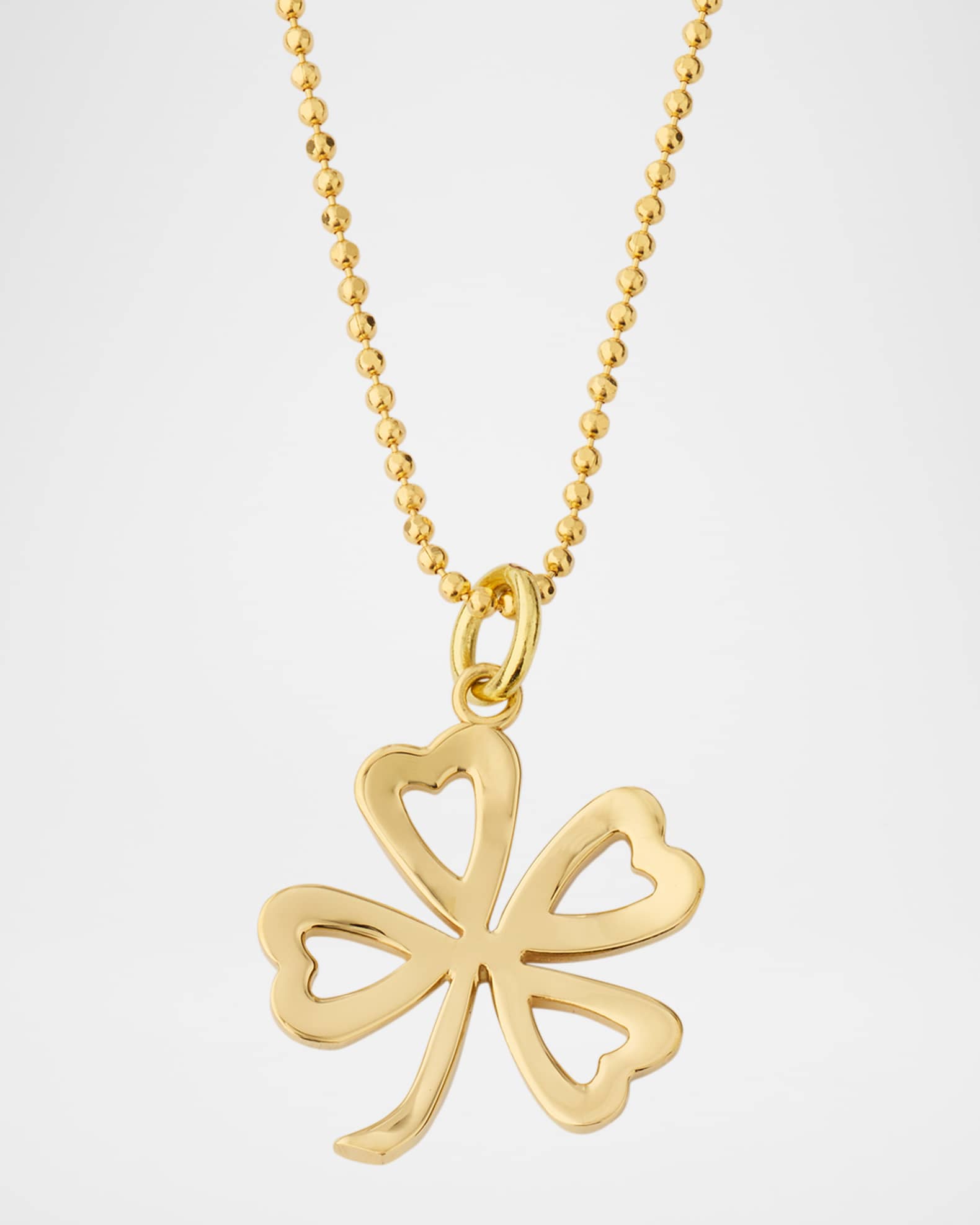 Open Clover Pendant Necklace 0