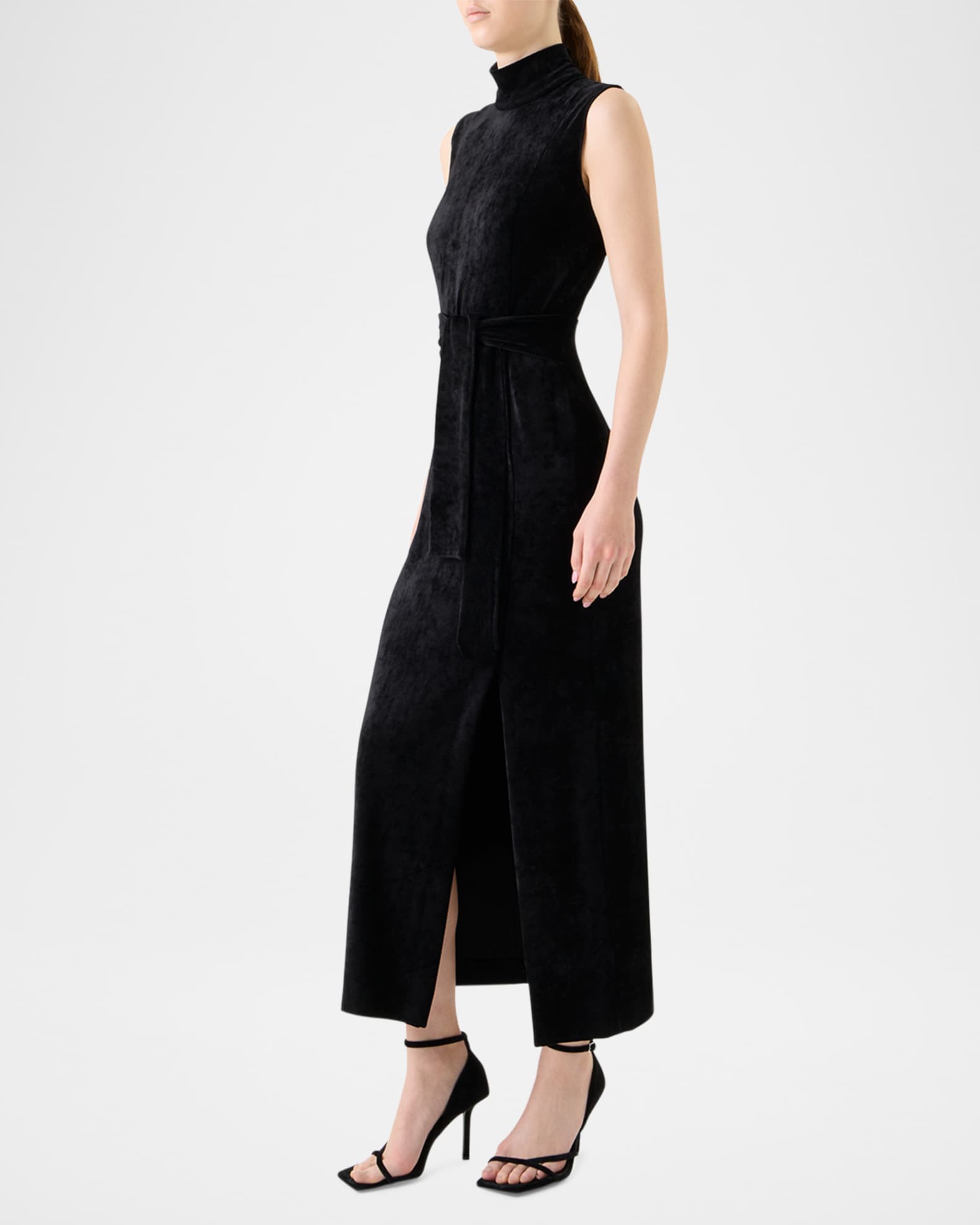 long sleeve jersey shirt dress Boden Women's Naomi Long Sleeve Jersey Dress in Black main image 0