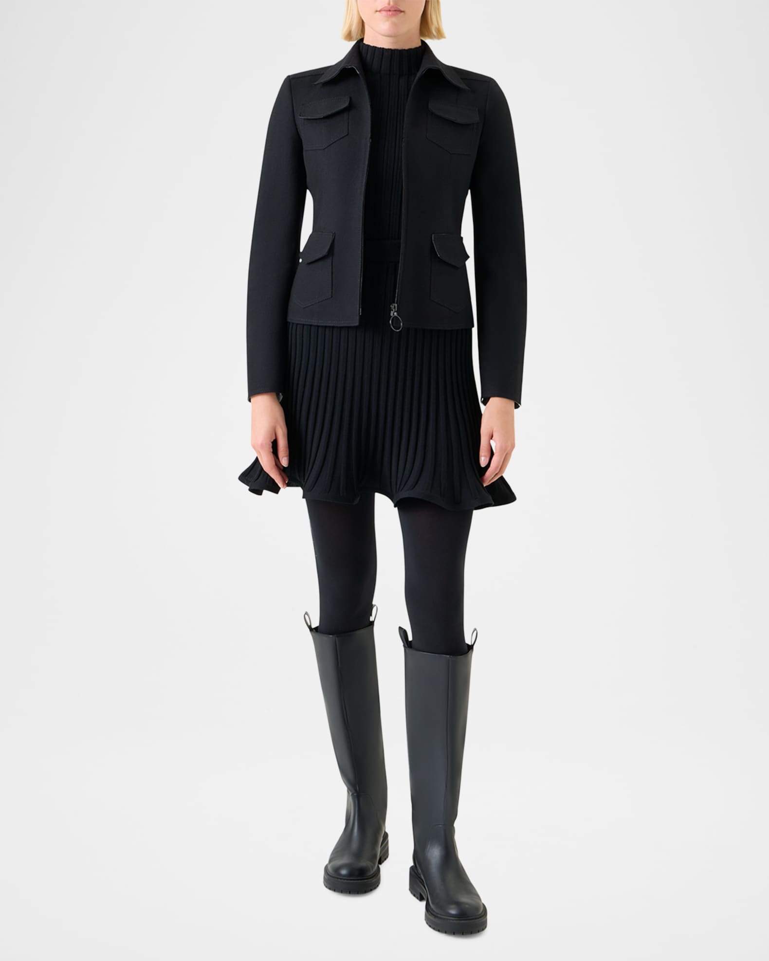 Tailored Heavy Wool Jacket 1