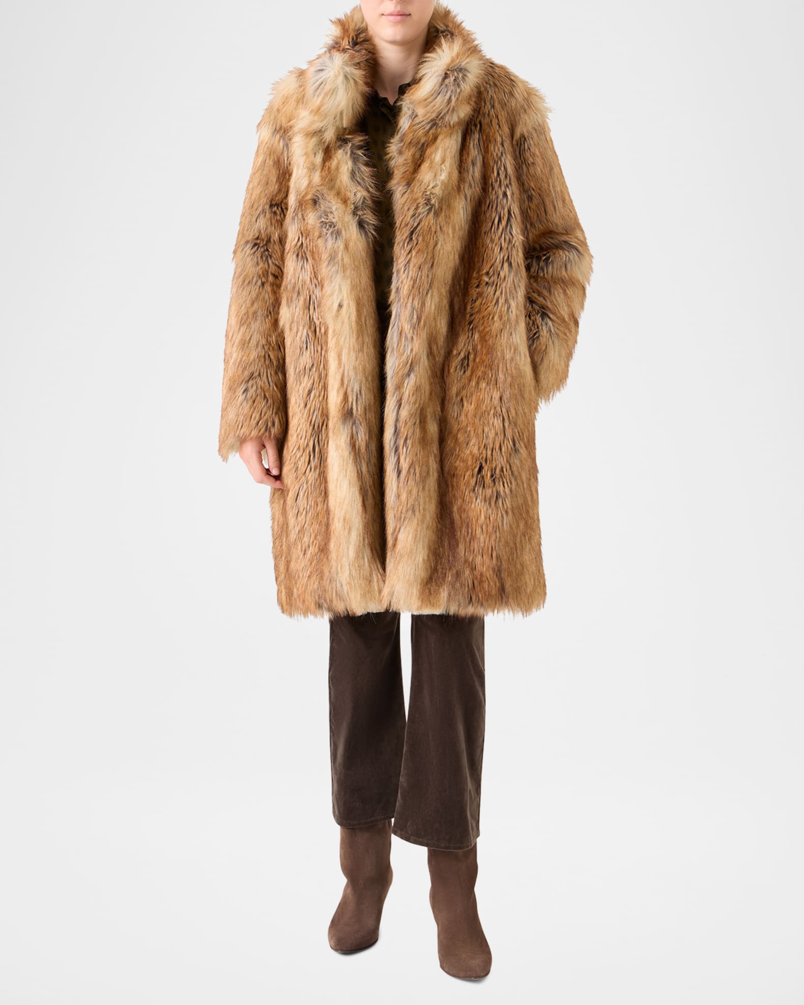 Faux-Fur Coat 1