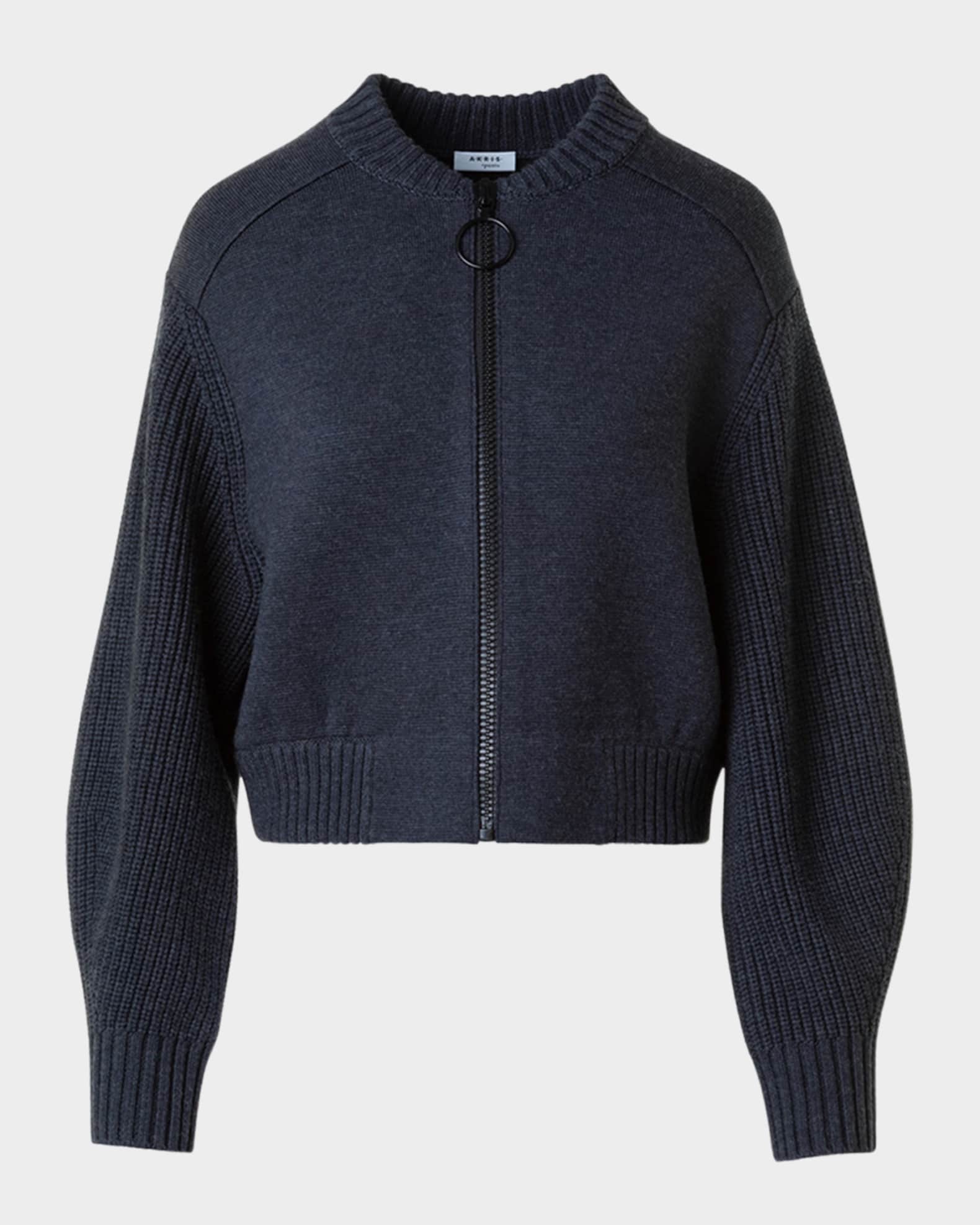 Milano Knit Bomber Jacket 0