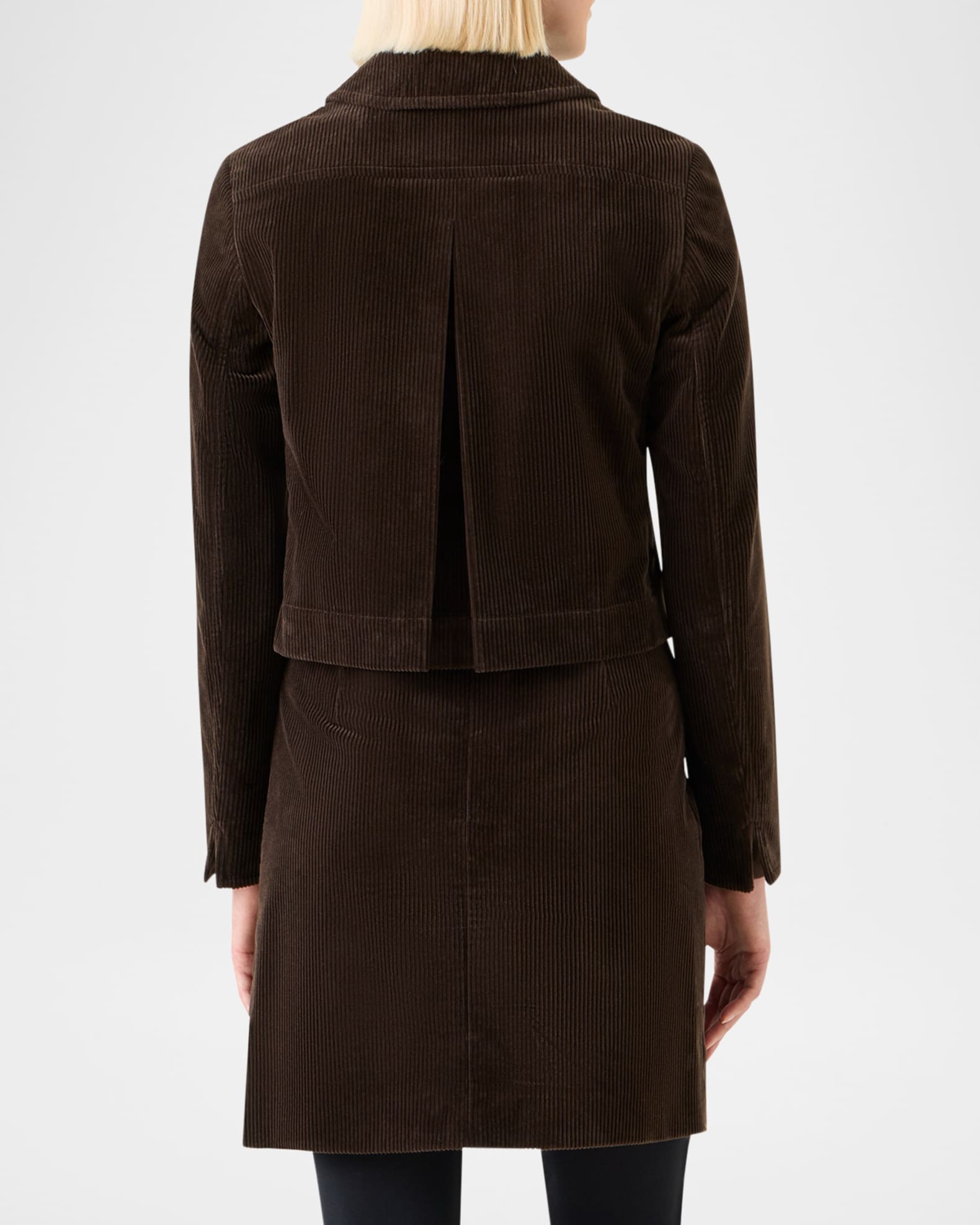 Akris punto Brushed Corduroy Jacket | Neiman Marcus