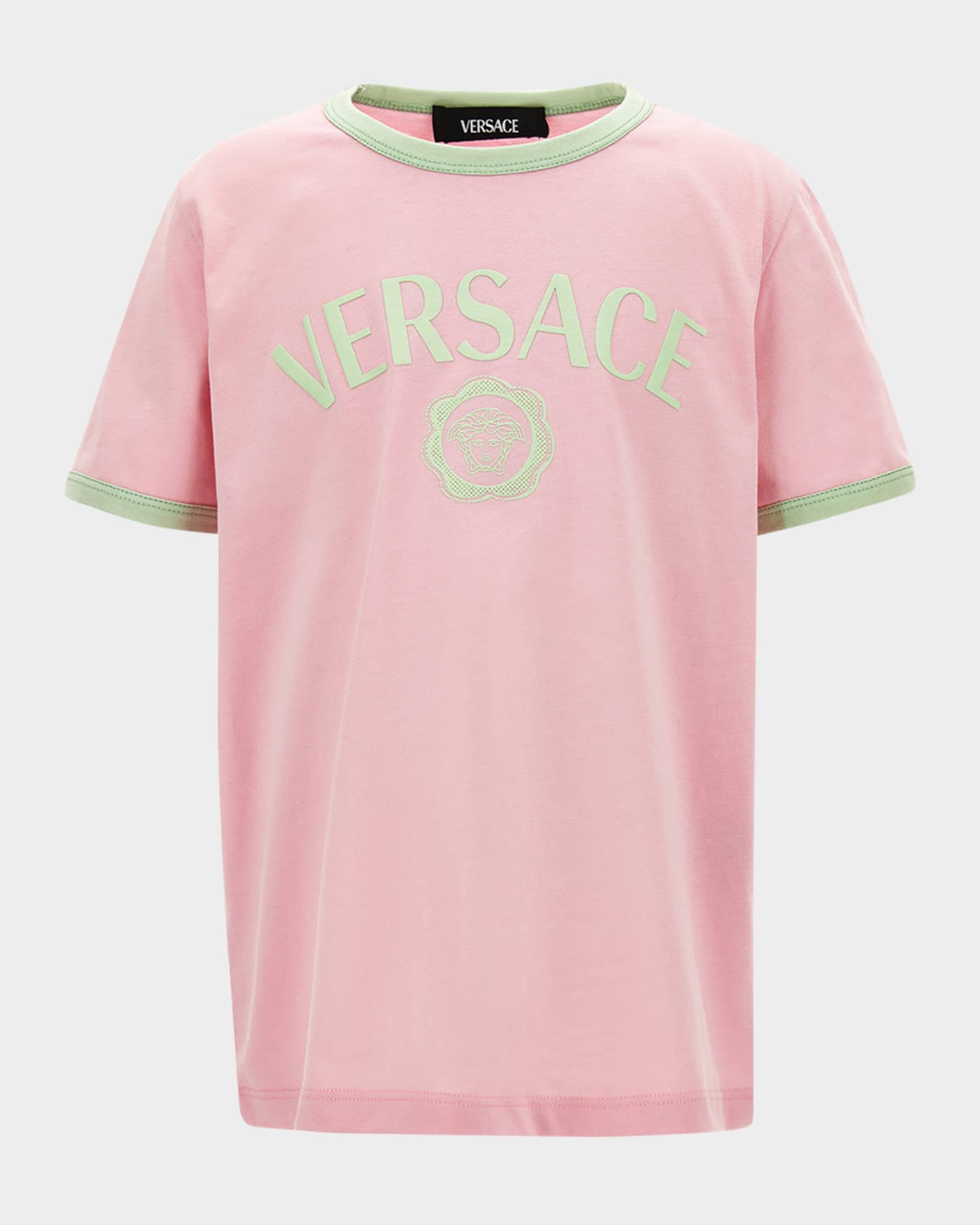 Girl's Medusa Logo-Print T-Shirt, Size 6-14 0