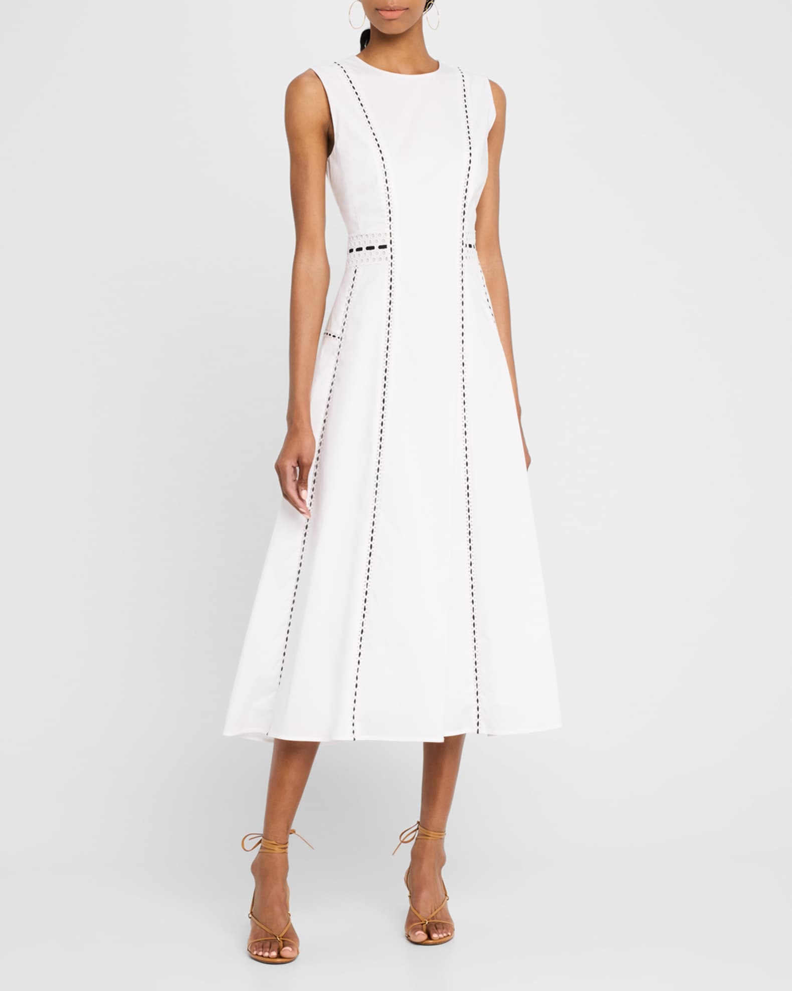 Sloane A-Line Midi Dress 1
