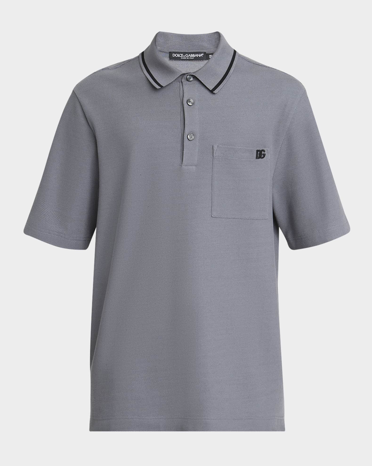 Men's Cotton Pique DG-Pocket Polo Shirt 0