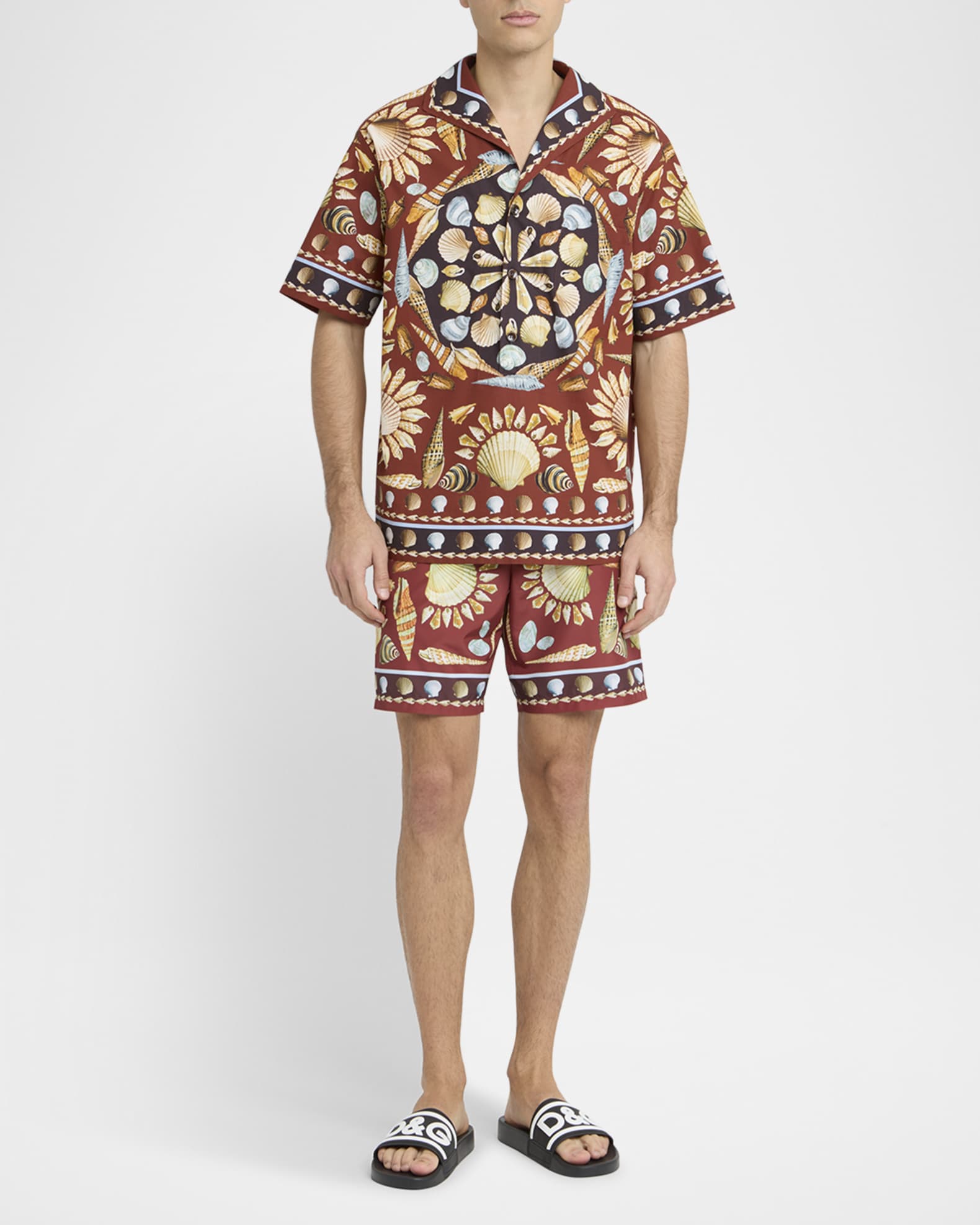Men's Costiera Printed Camp Shirt 1