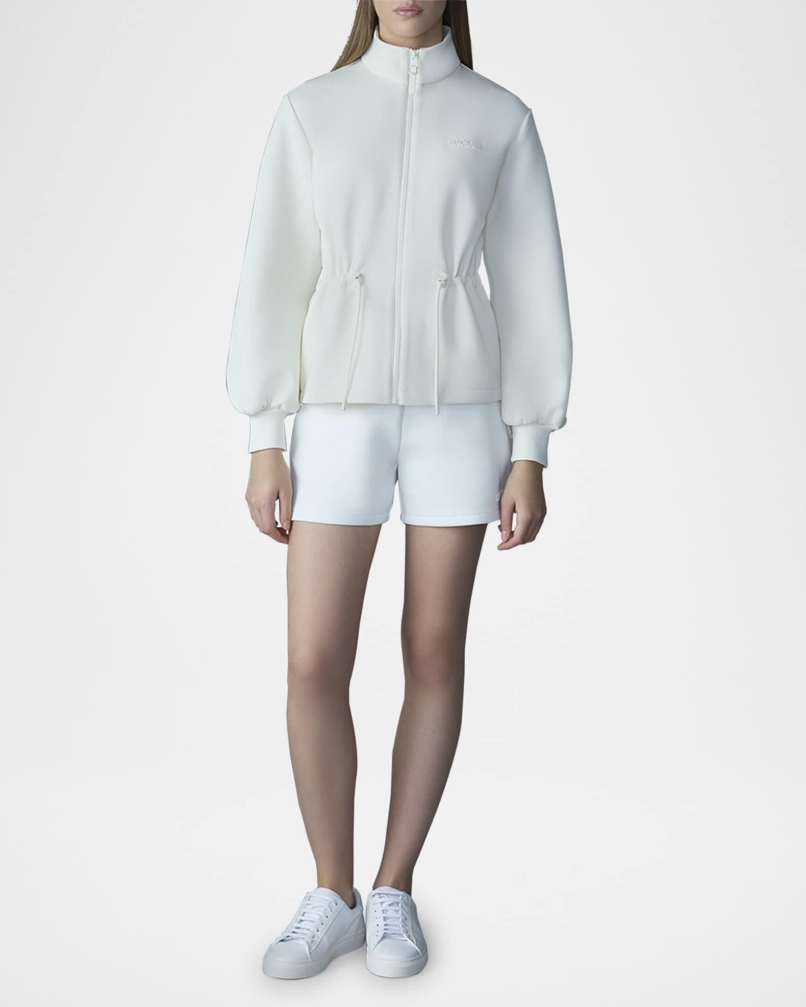 【関税込み】MACKAGE オフホワイト Finola ジャケット Mackage Finola Lightweight Jacket | Neiman Marcus