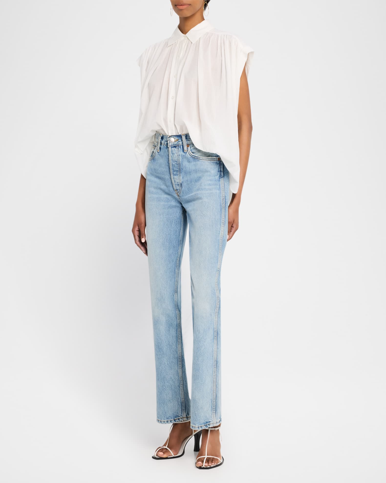 Nessa Button-Front Top 1