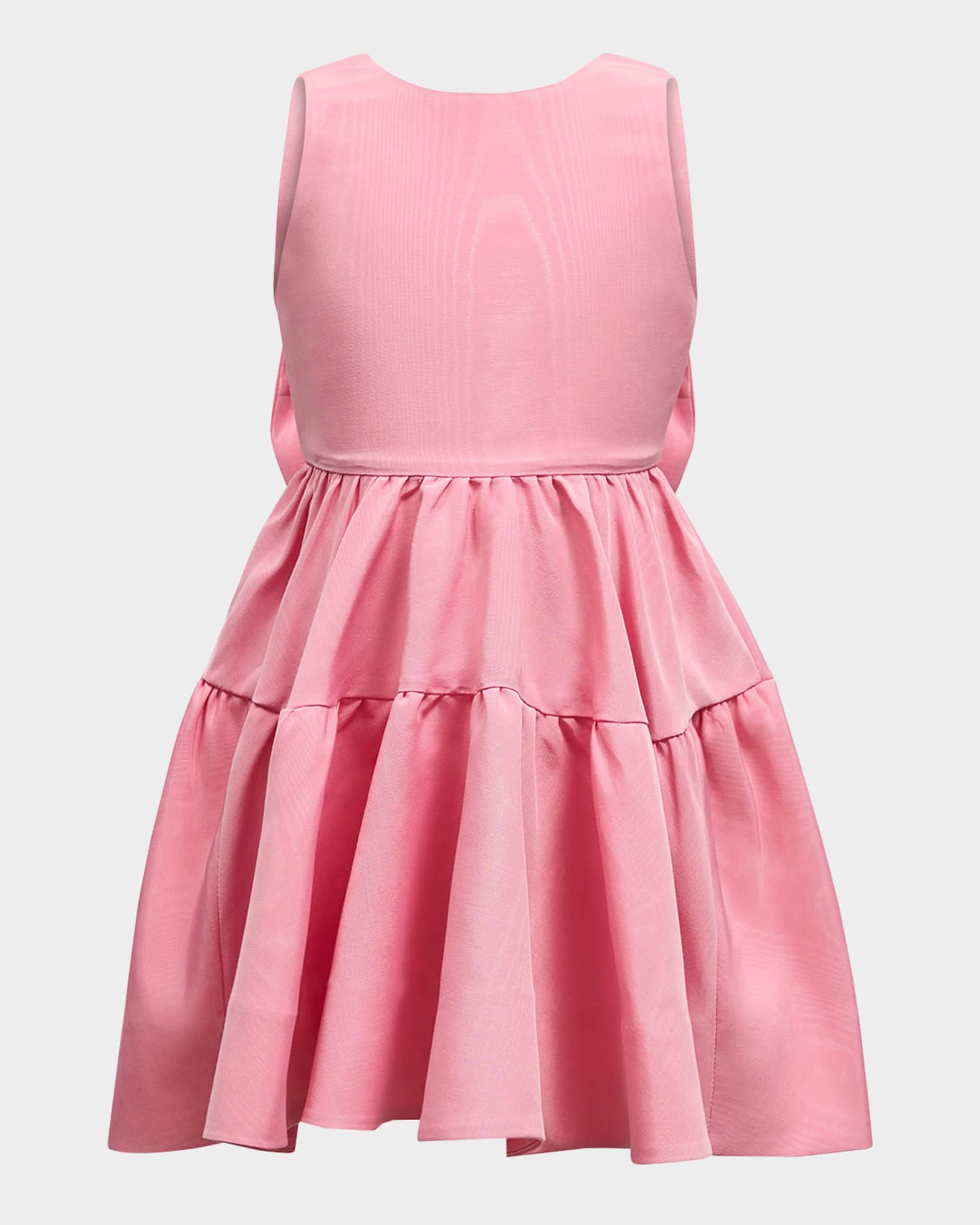 Girl's Chiara Mini Dress W/ Bow, Size 4-14 0