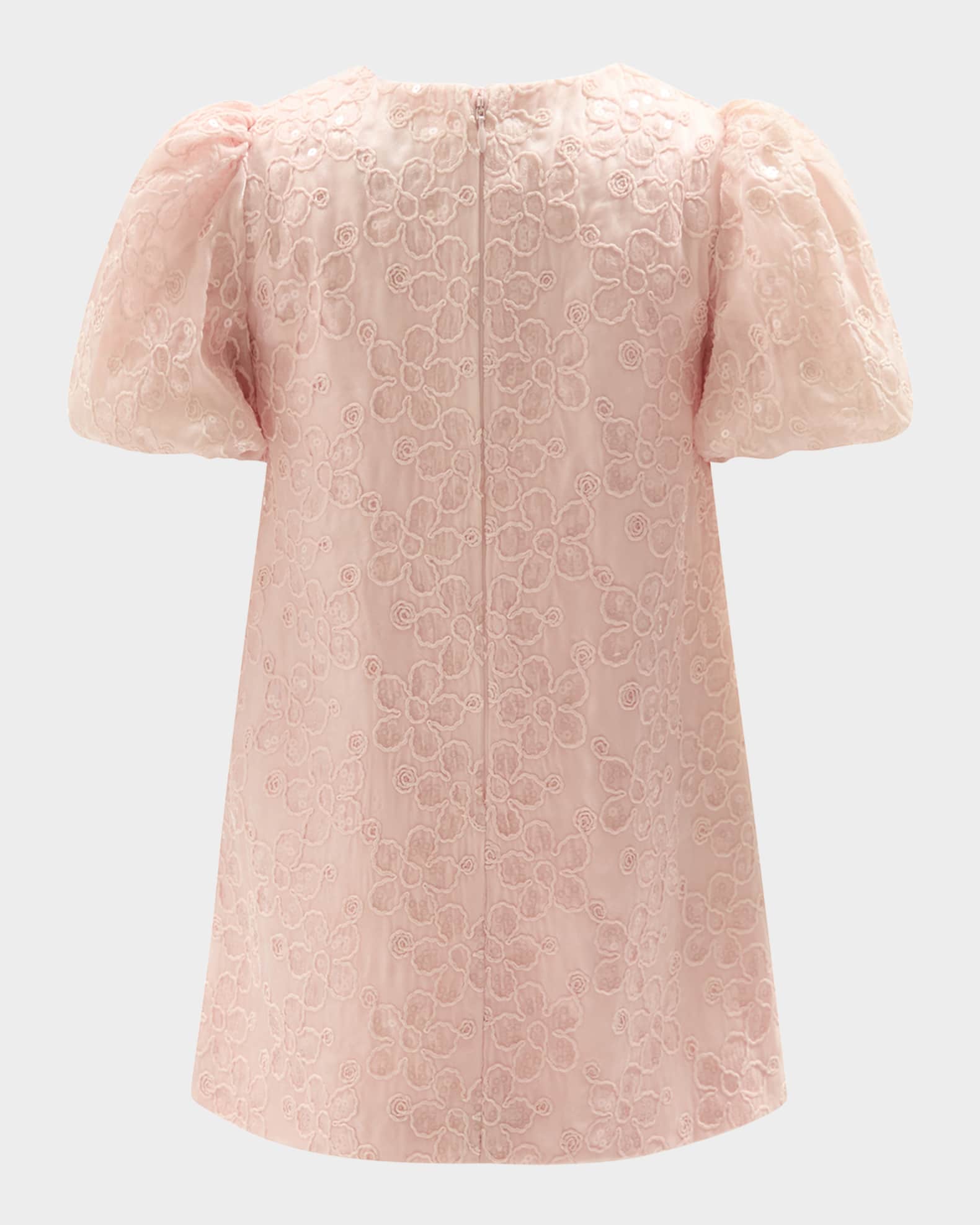 Girl's Giselle Floral Embroidered Dress, Size 4-14 1