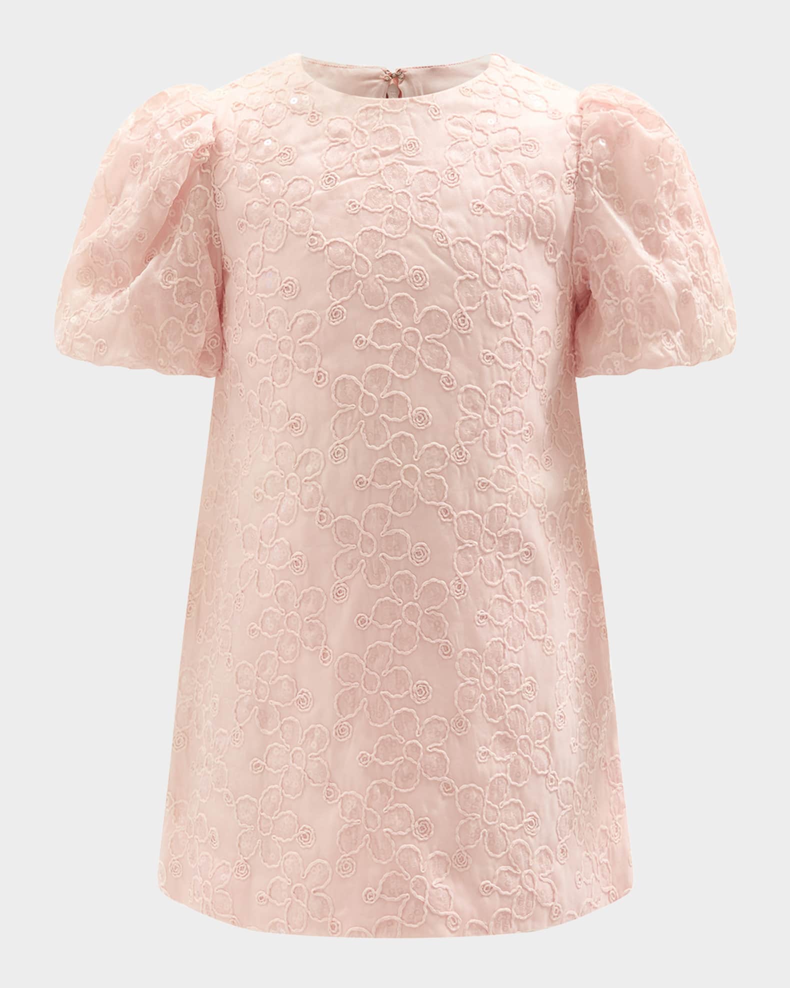 Girl's Giselle Floral Embroidered Dress, Size 4-14 0