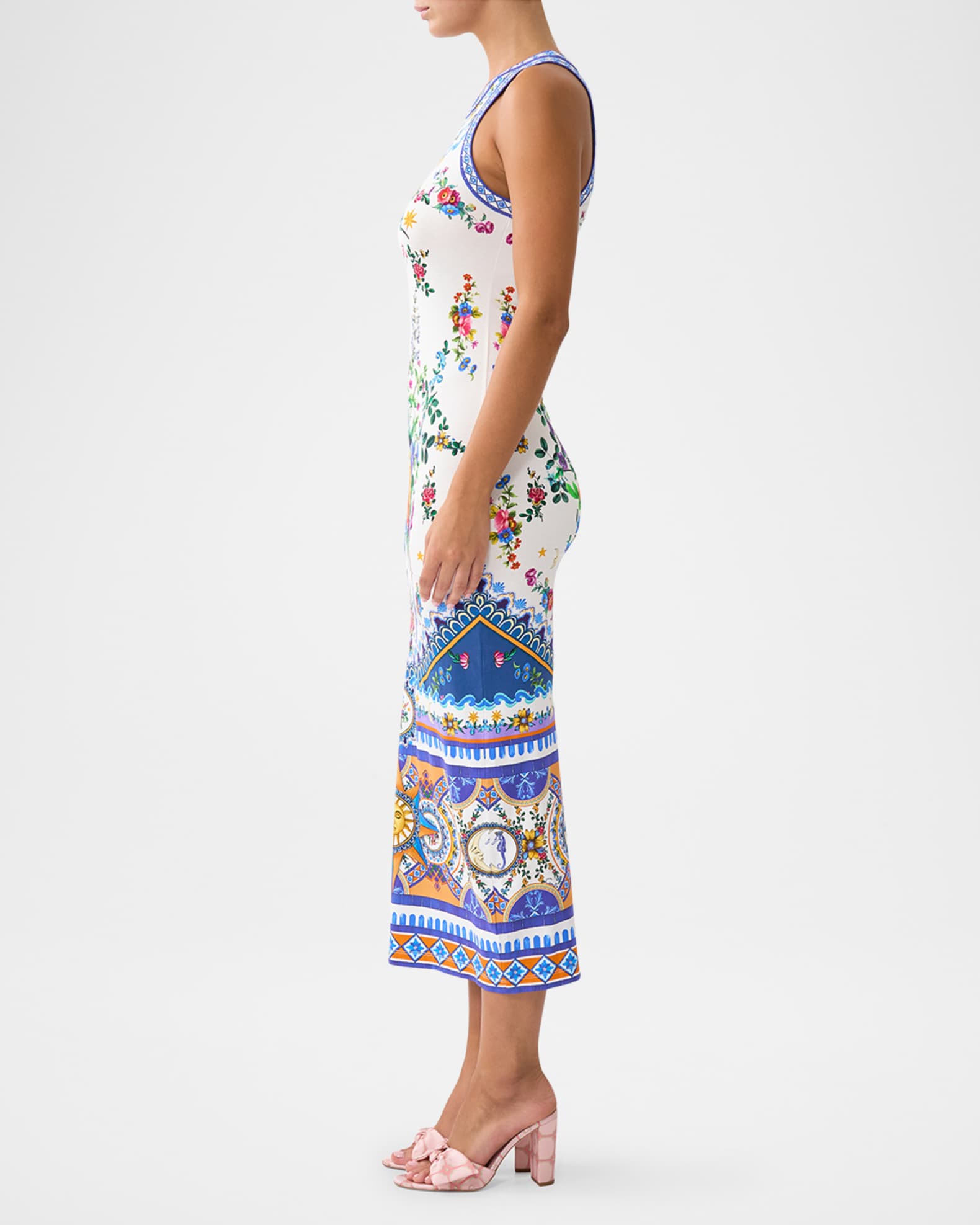 Camilla Tiles Darls Jersey Tank Dress | Neiman Marcus
