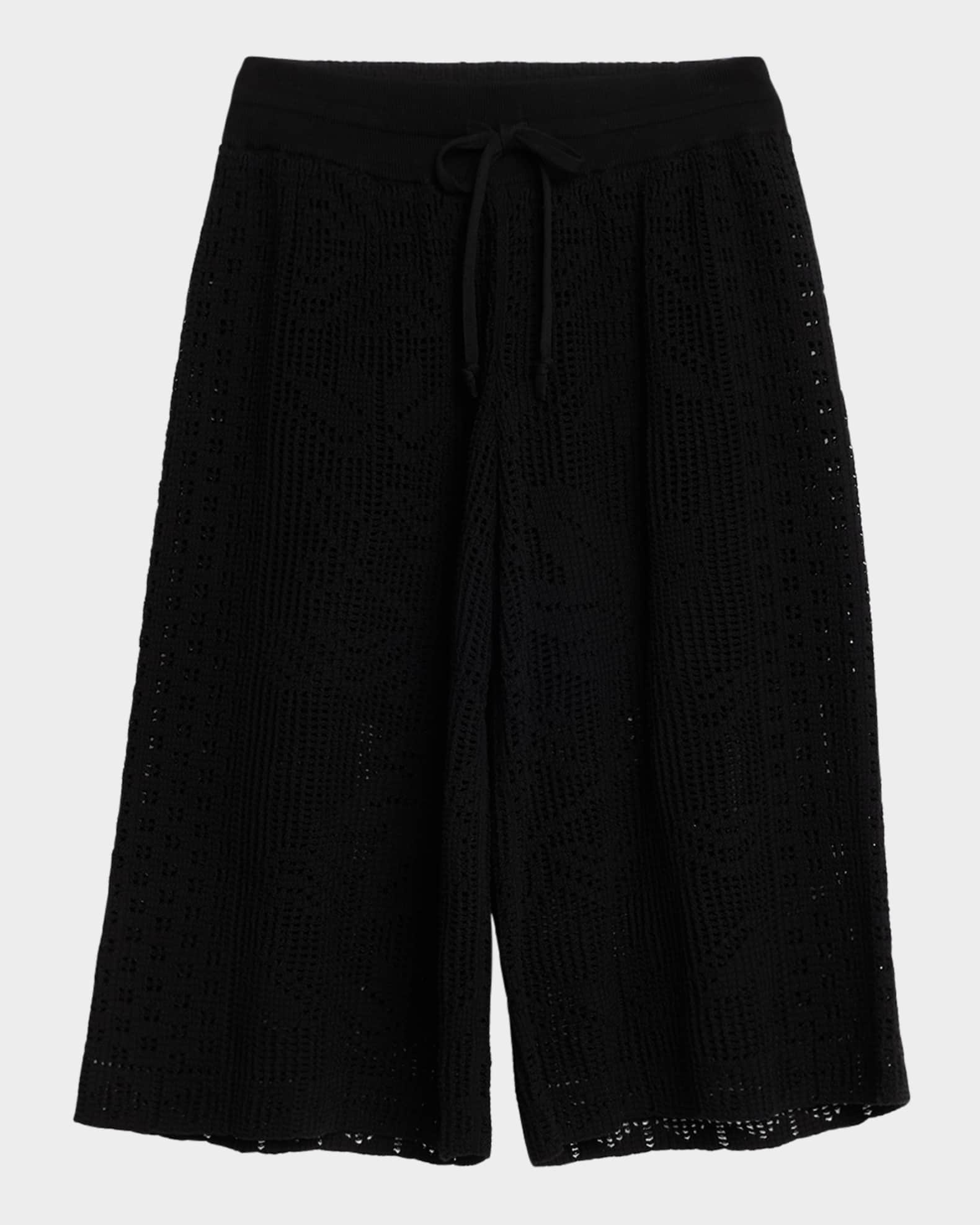 Colby Knit Drawstring Shorts 0