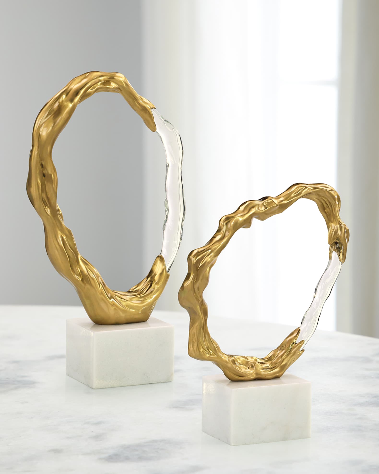 Metallic Ice Sculpture 1
