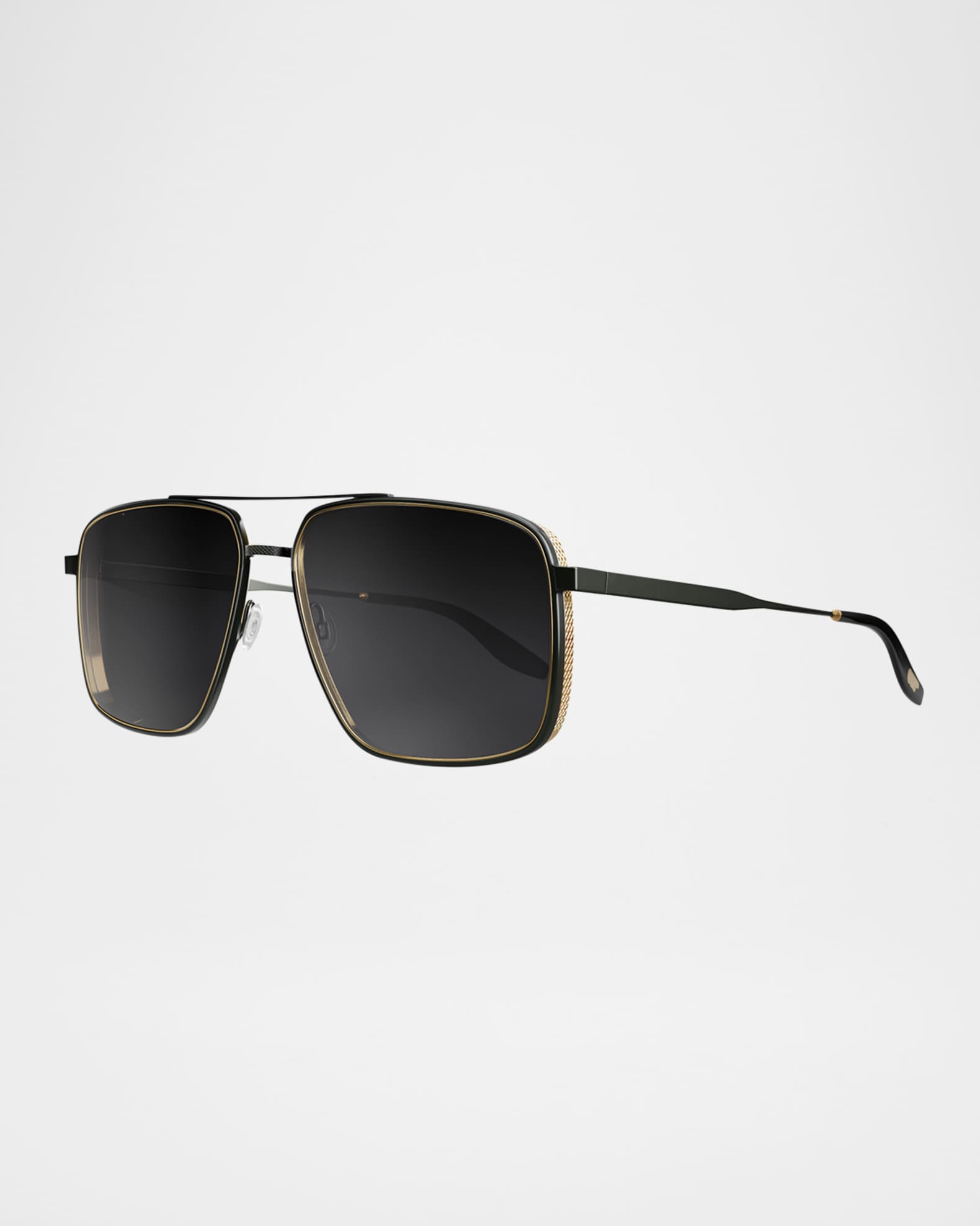 Barton Perreira Men's Scaramanga 007 Titanium Aviator Sunglasses