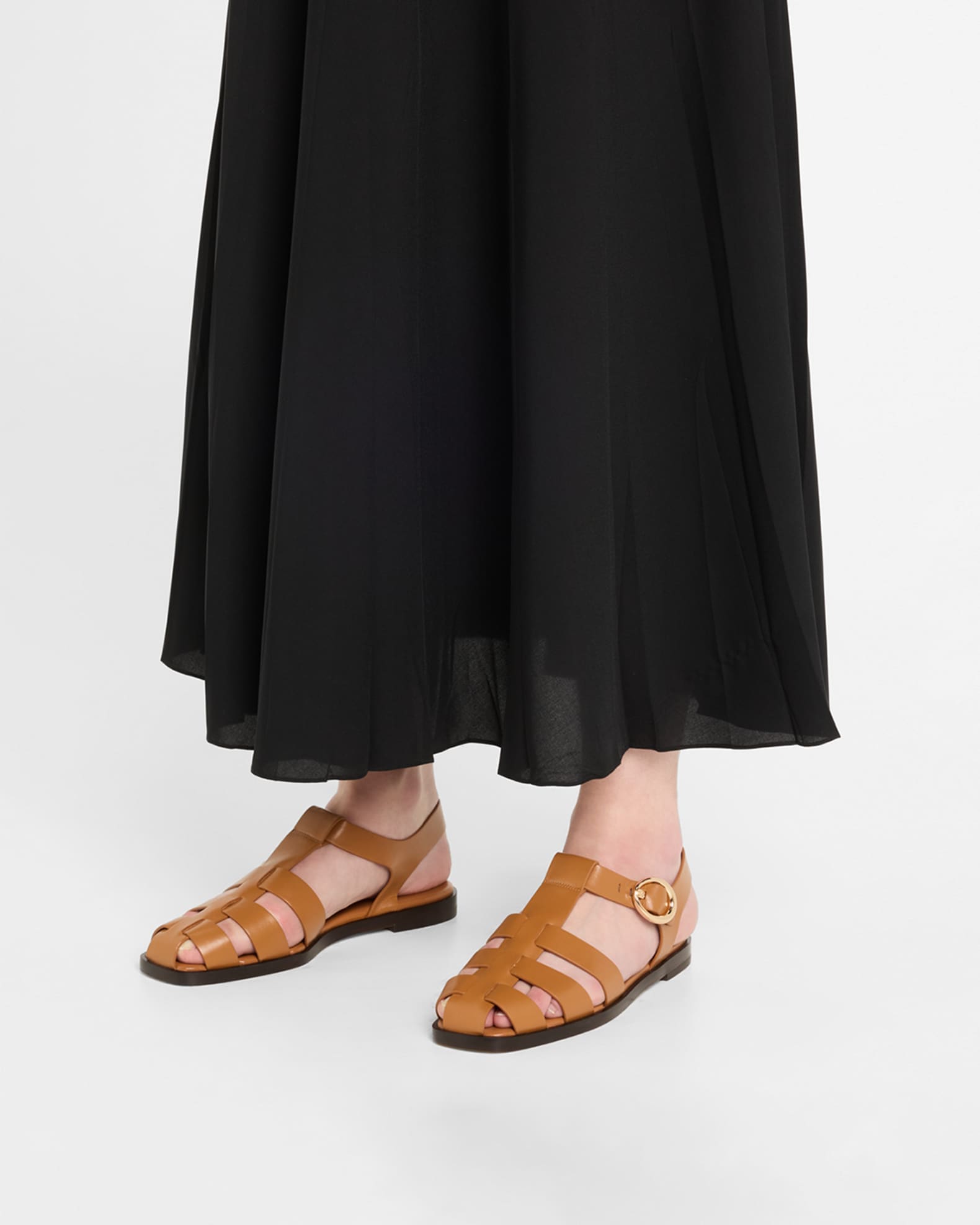 Villa Leather Fisherman Sandals 1