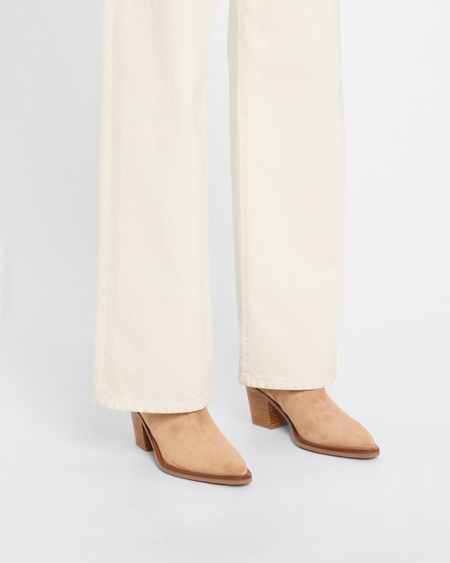 Maven Suede Buckle Western Booties 1