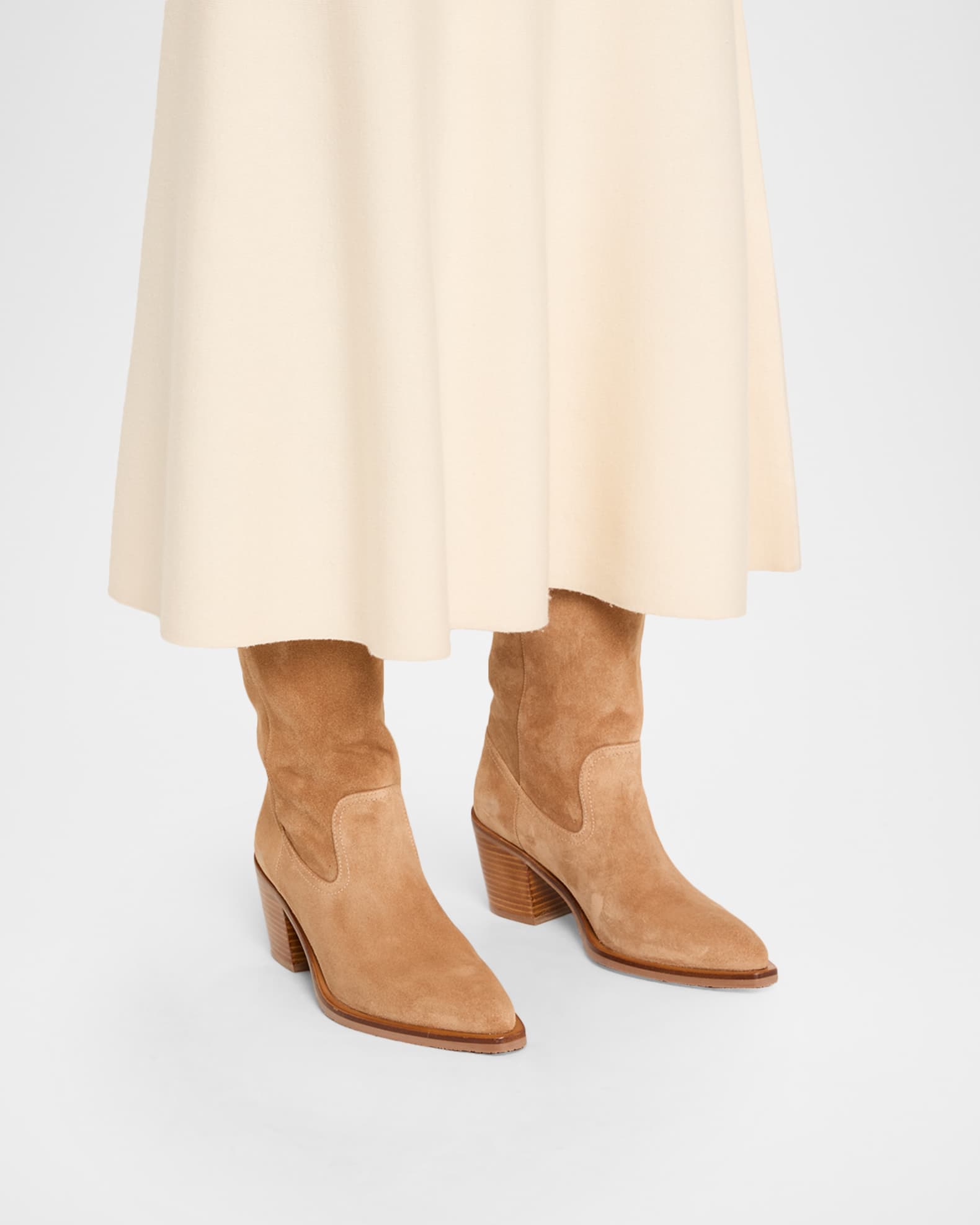Felix Suede Western Boots 1