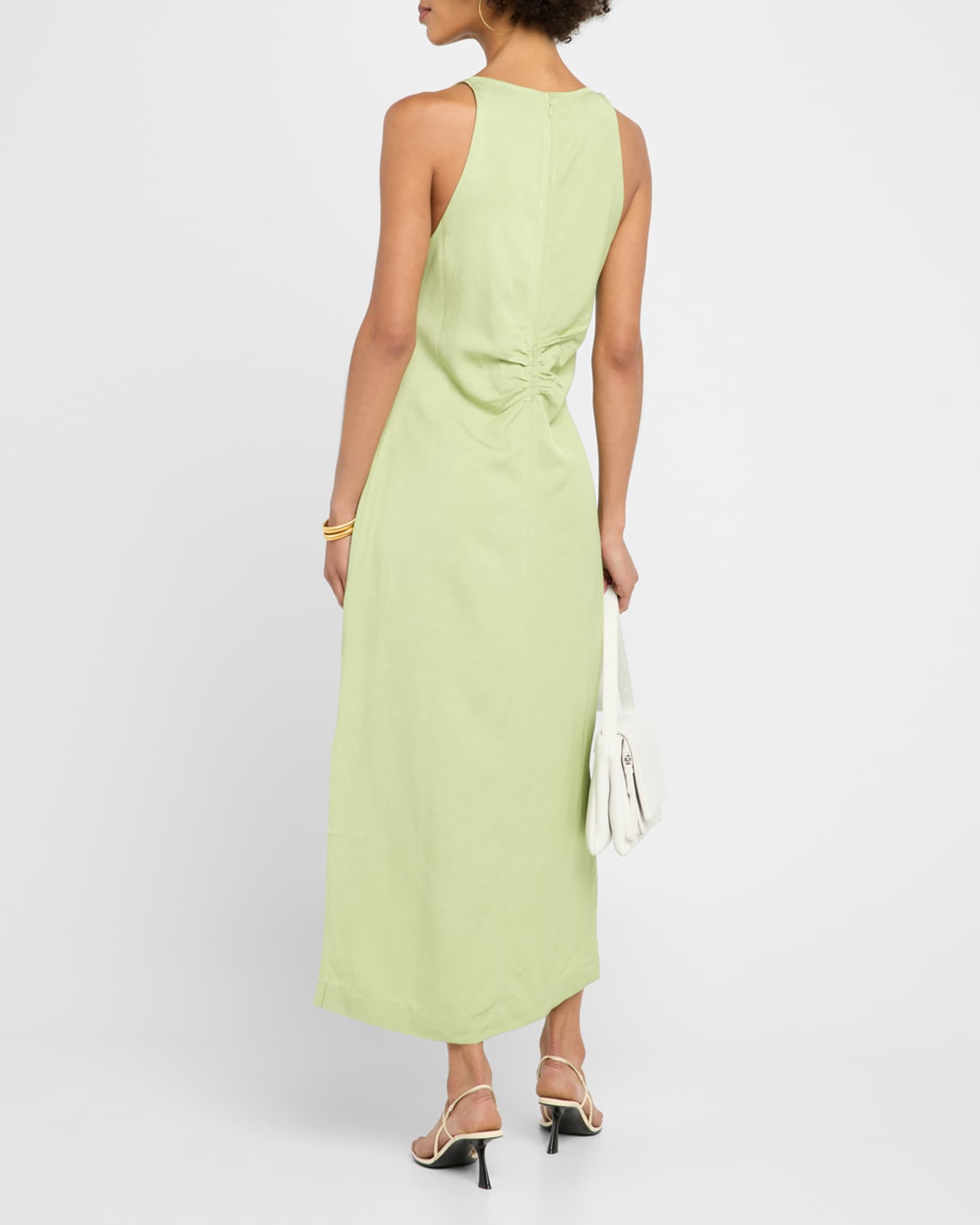 【海外限定】REISSドレス☆Green Pari Petite Ruched Sleeveless Buy Reiss Green Pari Petite Ruched Sleeveless Midi Dress