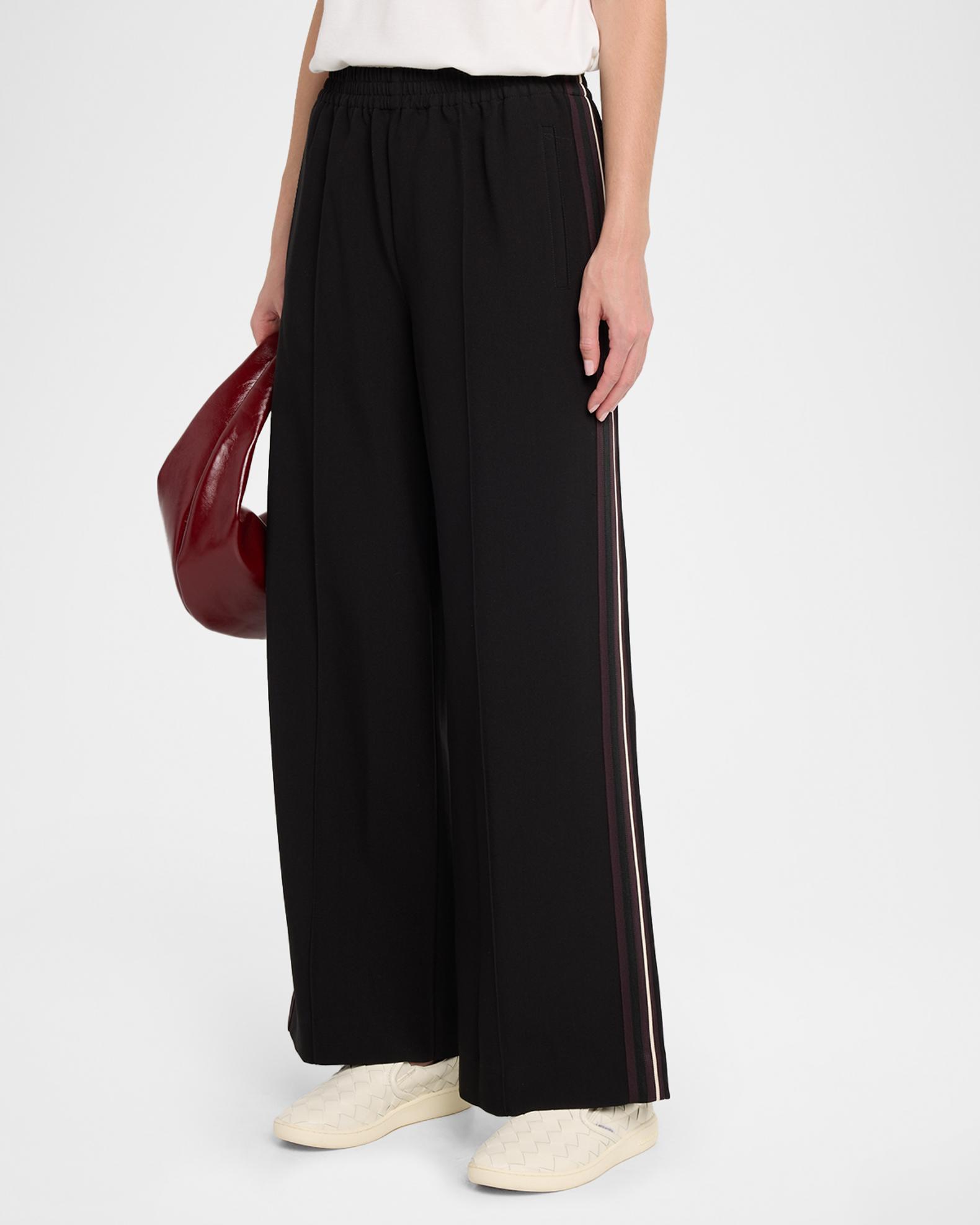 Reiss Robyn Striped Wide-Leg Knit Pants | Neiman Marcus