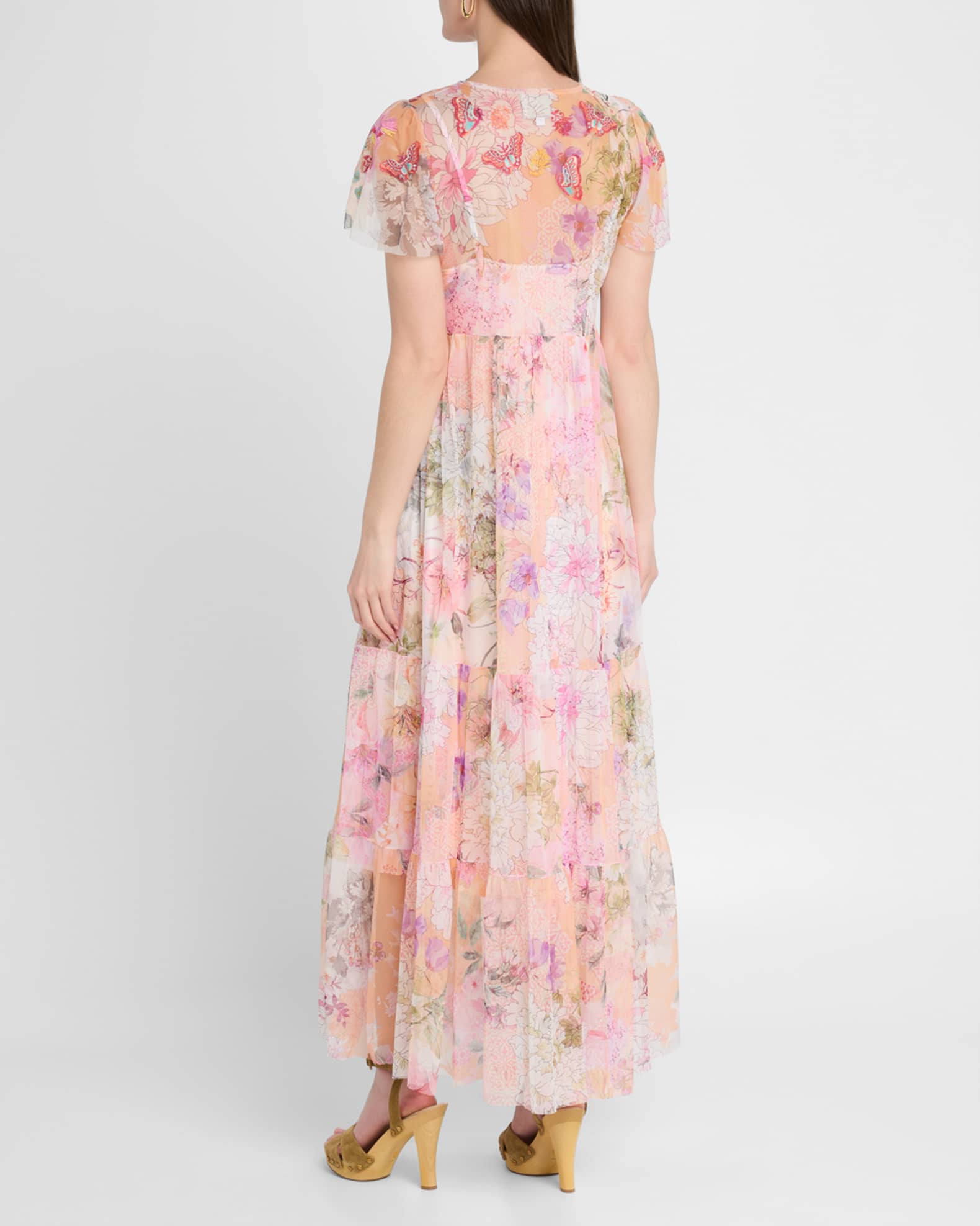 Valentina Floral Tiered Maxi Dress Valentina Floral Tiered Maxi Dress