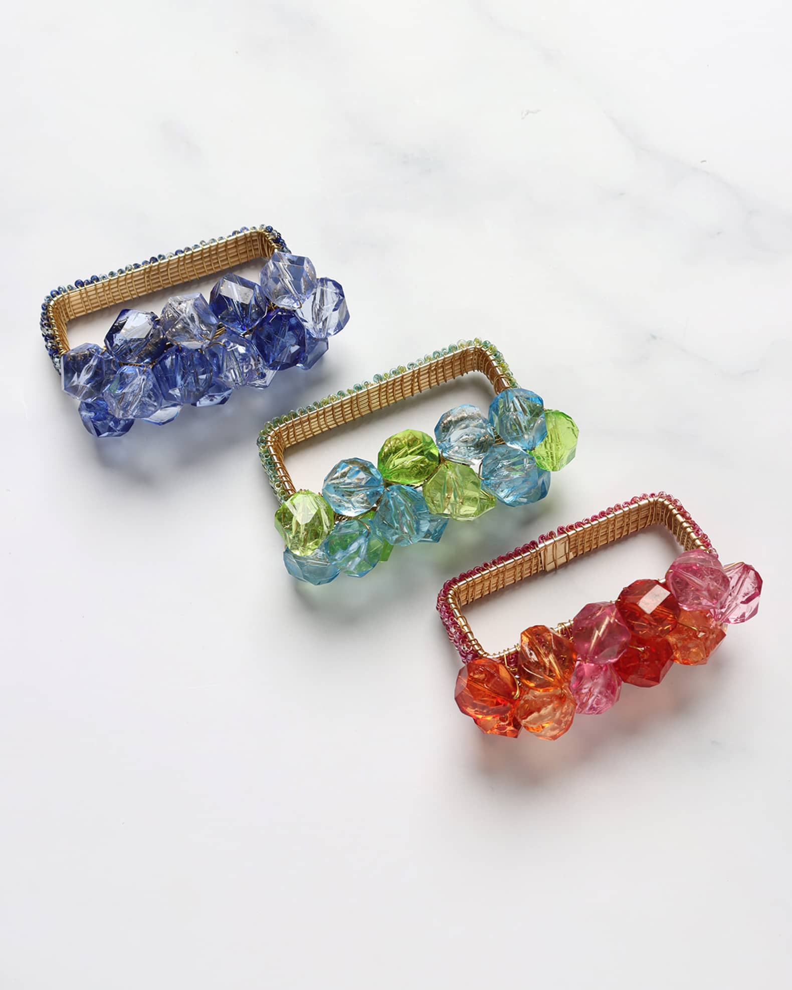 Pop Rocks Napkin Ring Collection | Neiman Marcus