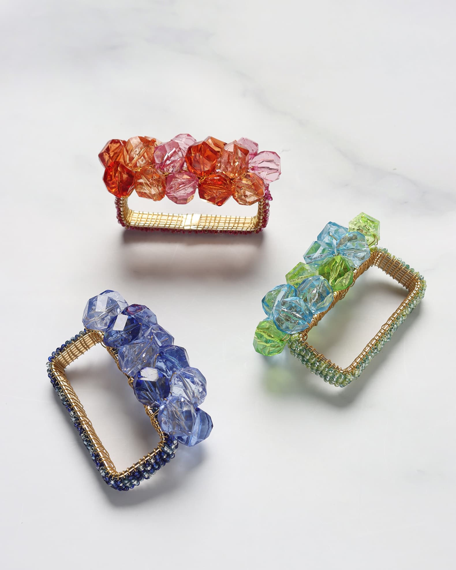 Pop Rocks Napkin Ring Collection | Neiman Marcus
