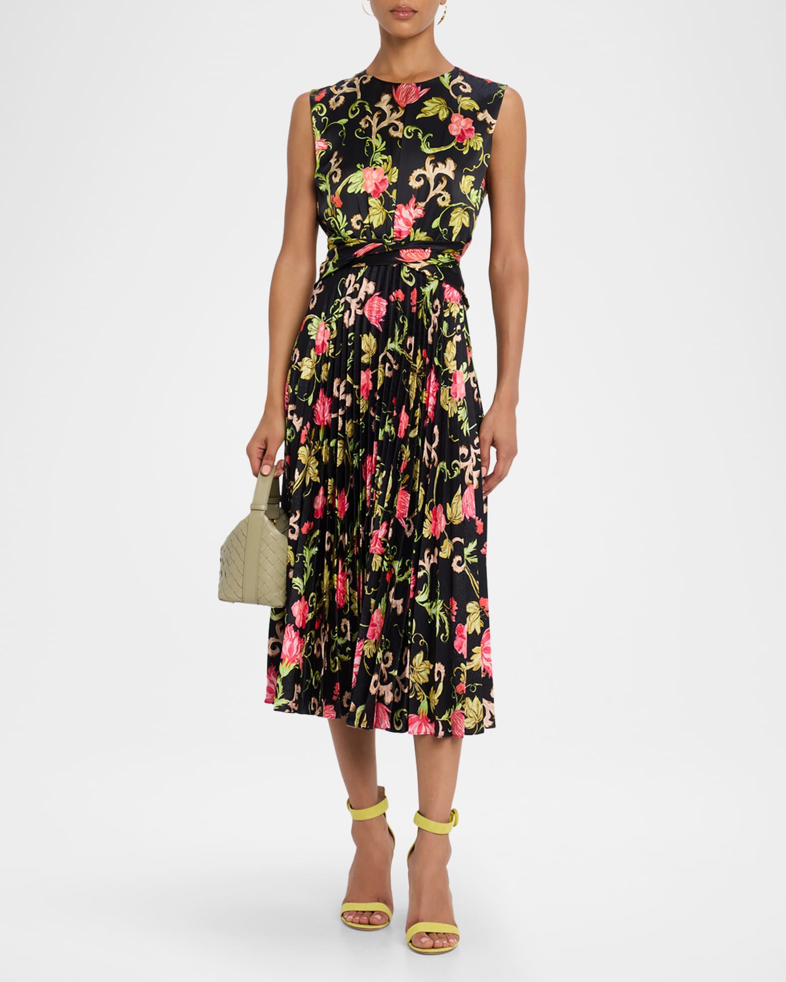 Gwen Silk Midi Dress 1
