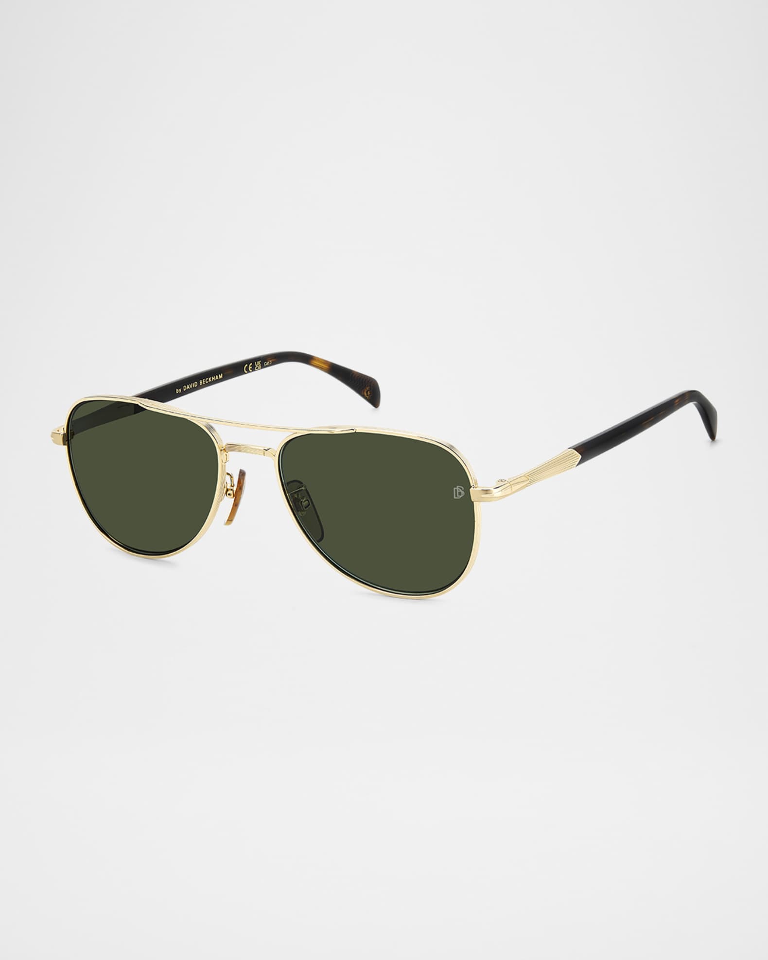 Men's DB1175 Metal Aviator Sunglasses 1