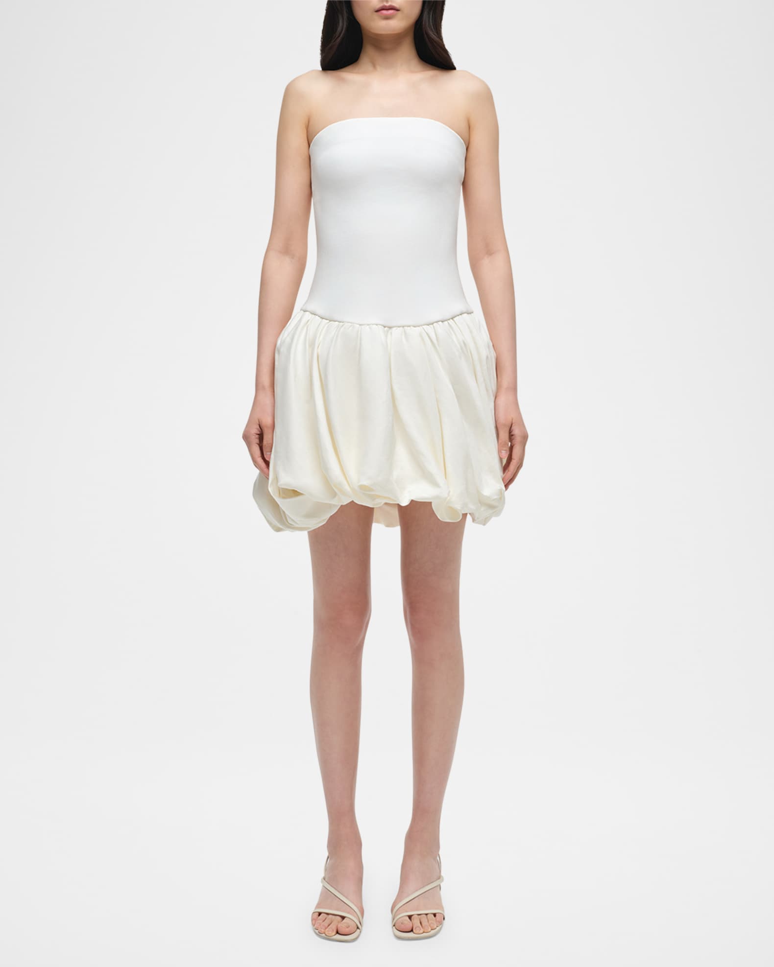 Pollie Strapless Mini Bubble Dress