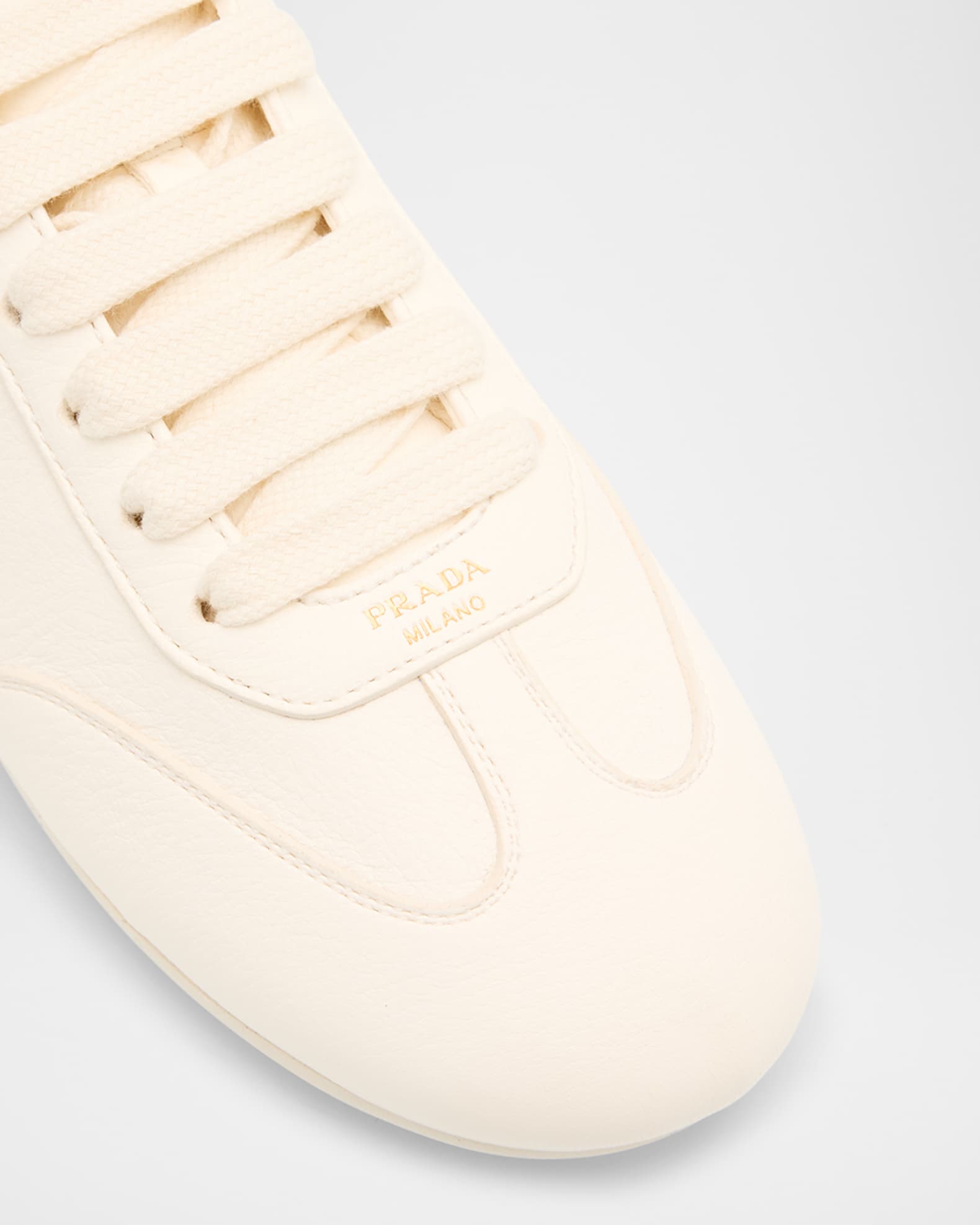 スニーカー Prada Sneakers Prada Thin Leather Low-Top Sneakers | Neiman Marcus
