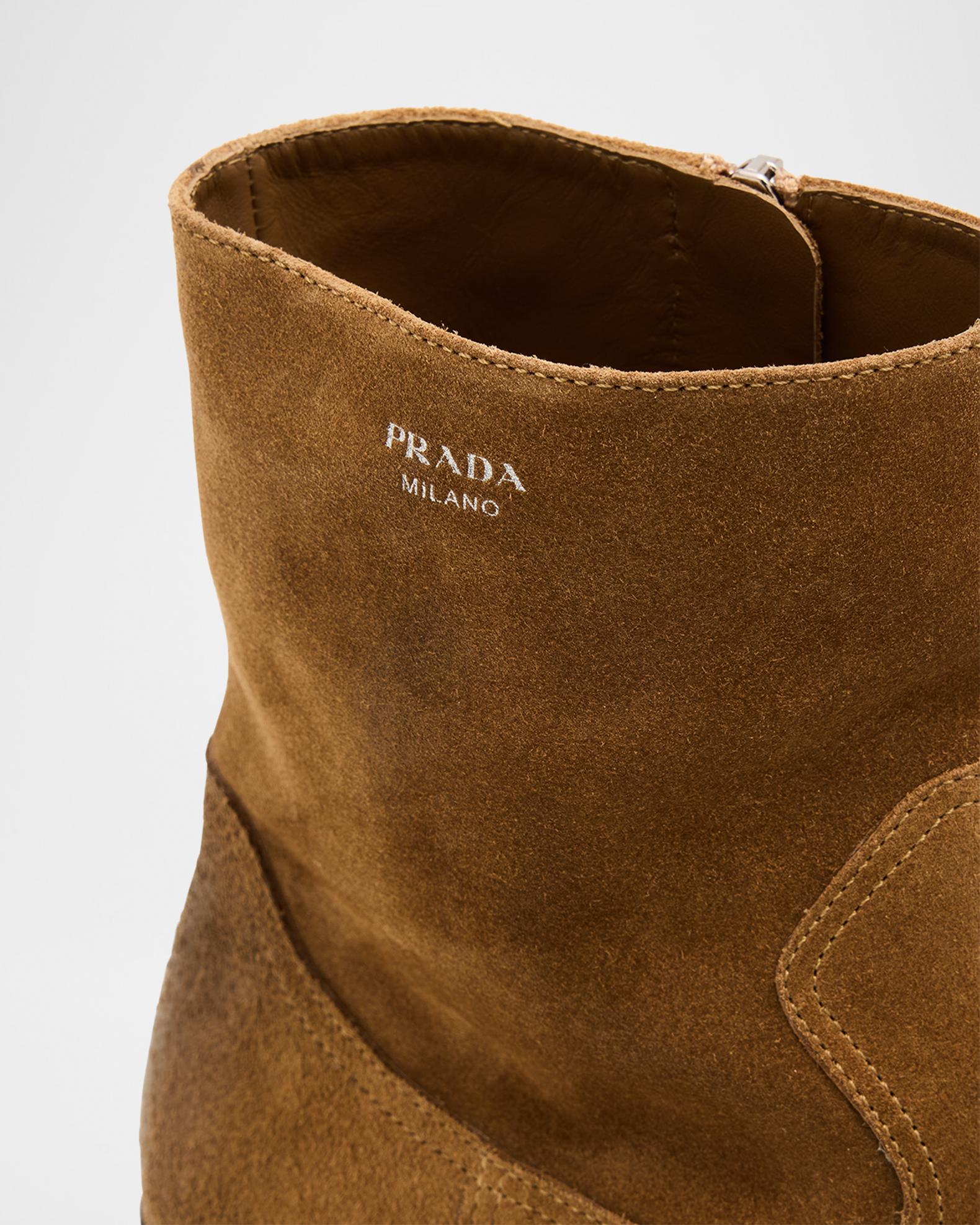 PRADA SUADE ANKLE MEN’S BOOTIES  SIZE 7 USA Prada Men main image 2