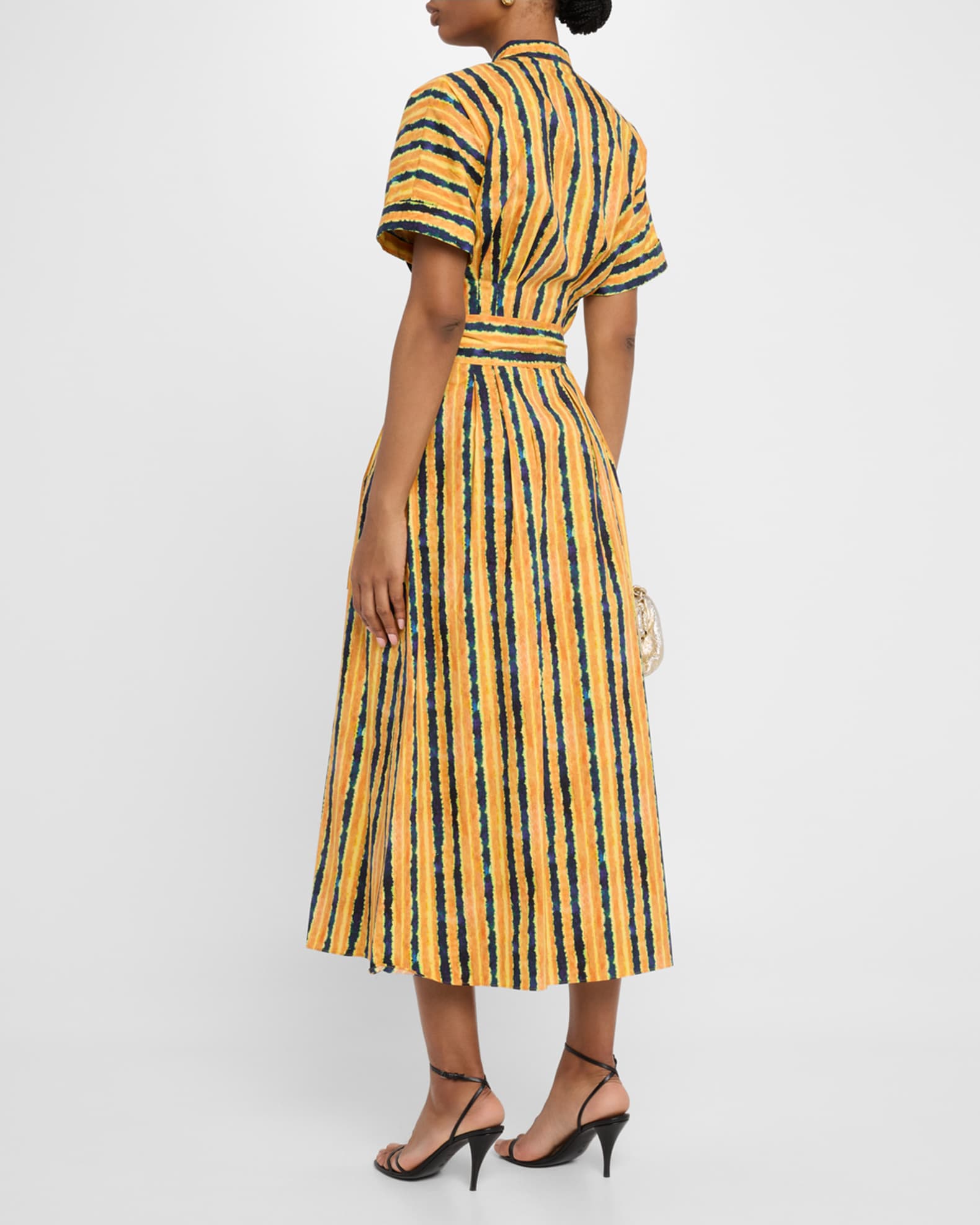 Mirage Alice Mccall My Imagination Dress $460 Cult Gaia Women Orange  Cameron Halter Knit Cutout Midi