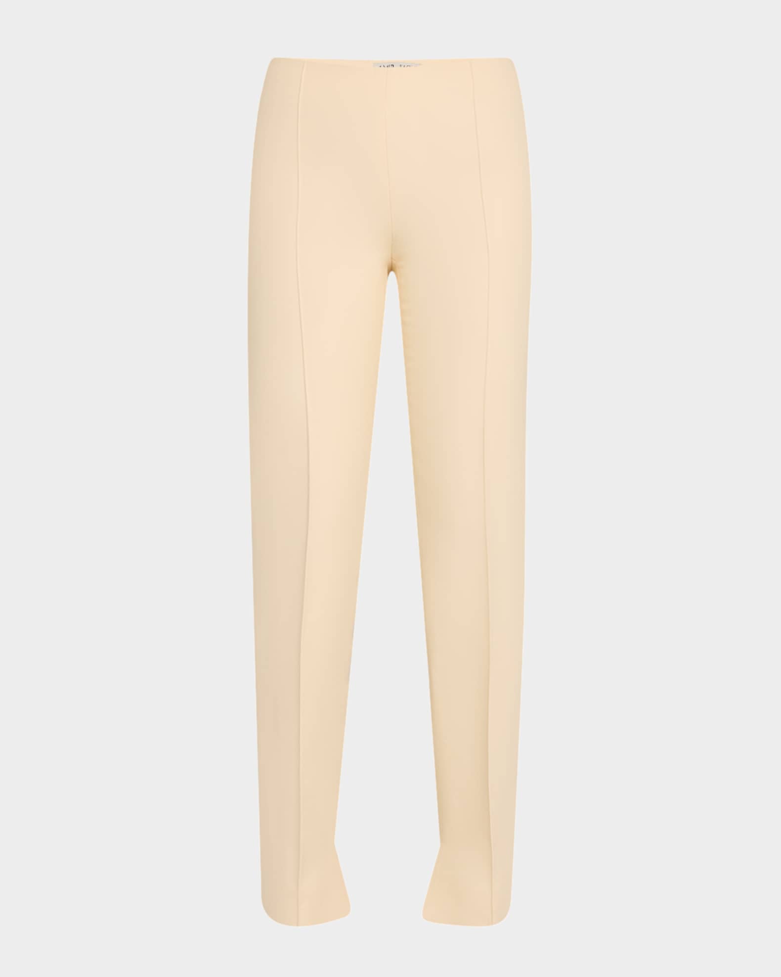 Lisa Slim-Leg Ankle Split Hem Pants 0