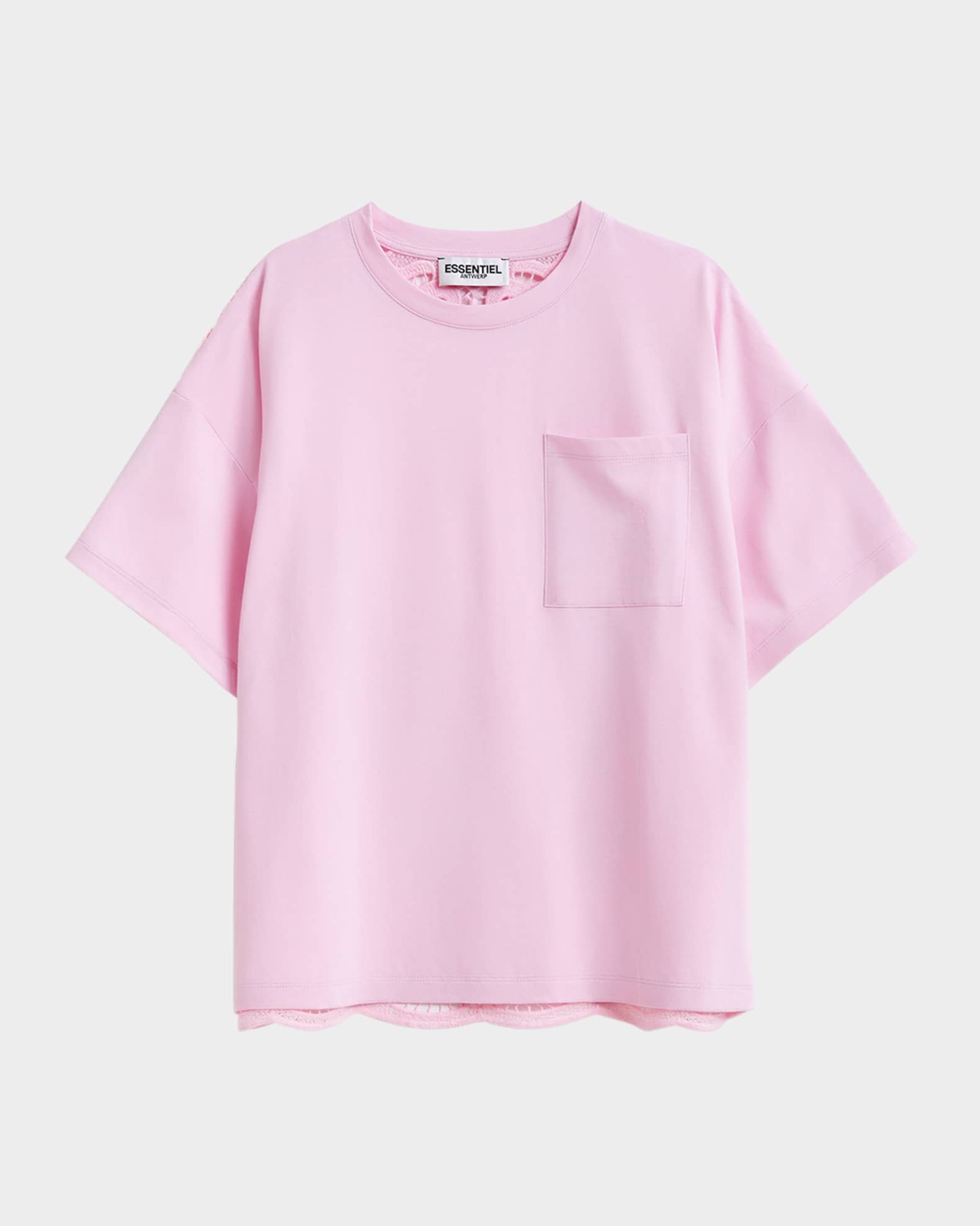 Hintern Lace Back T-Shirt 0
