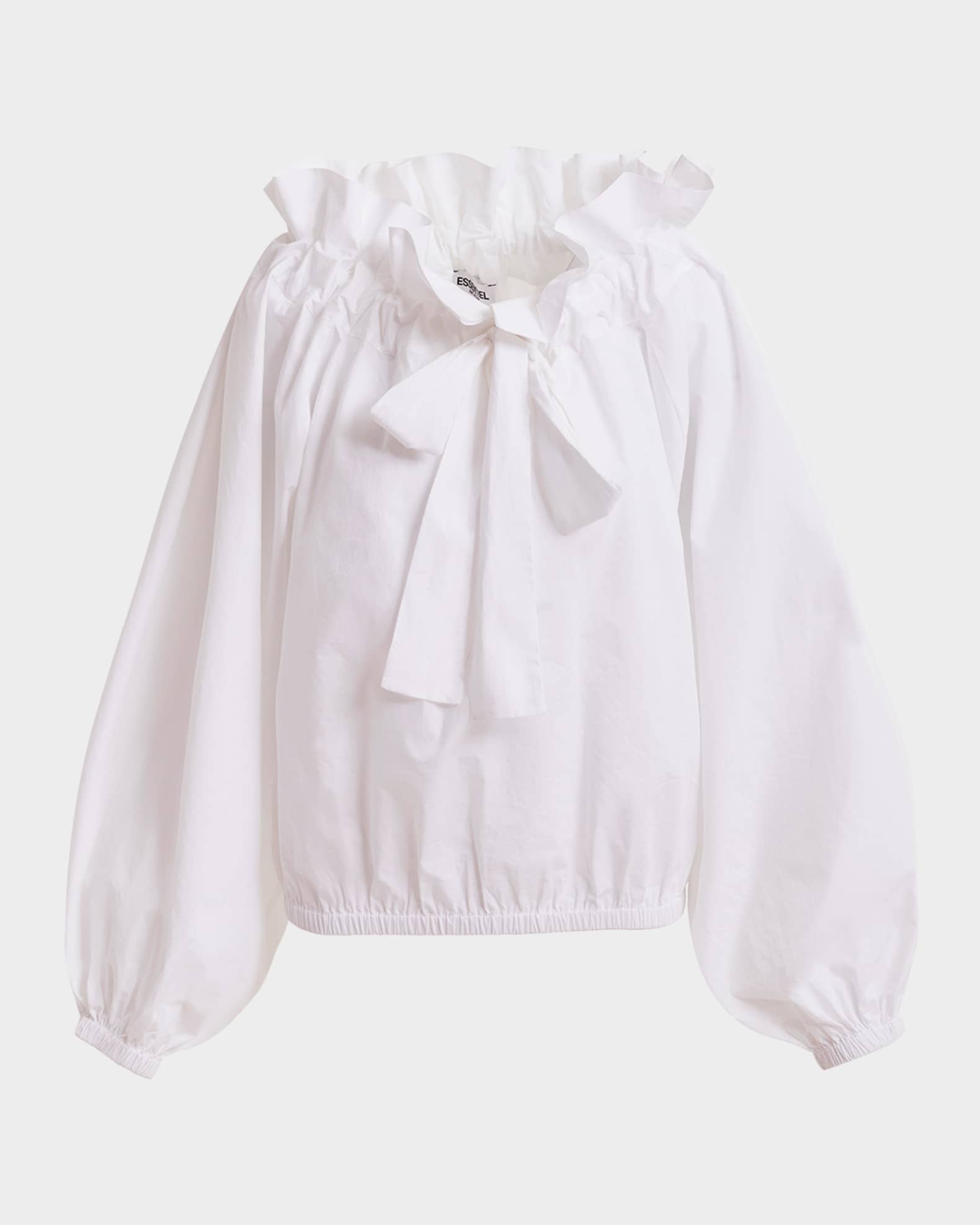 Essentiel Antwerp Haquiri Voluminous Cotton Blouse | Neiman