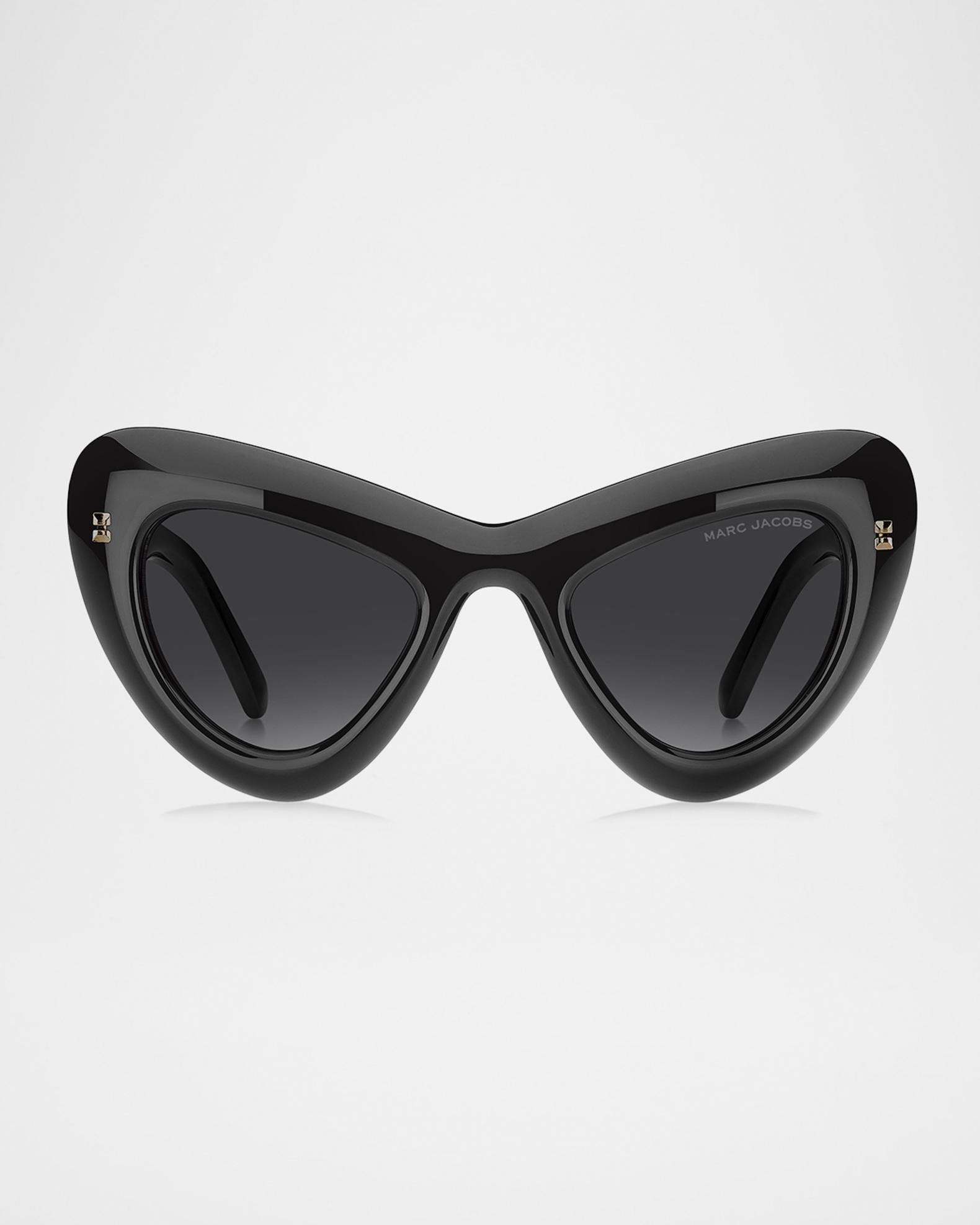 Marc Jacobs Studded Acetate Sunglasses | Neiman Marcus