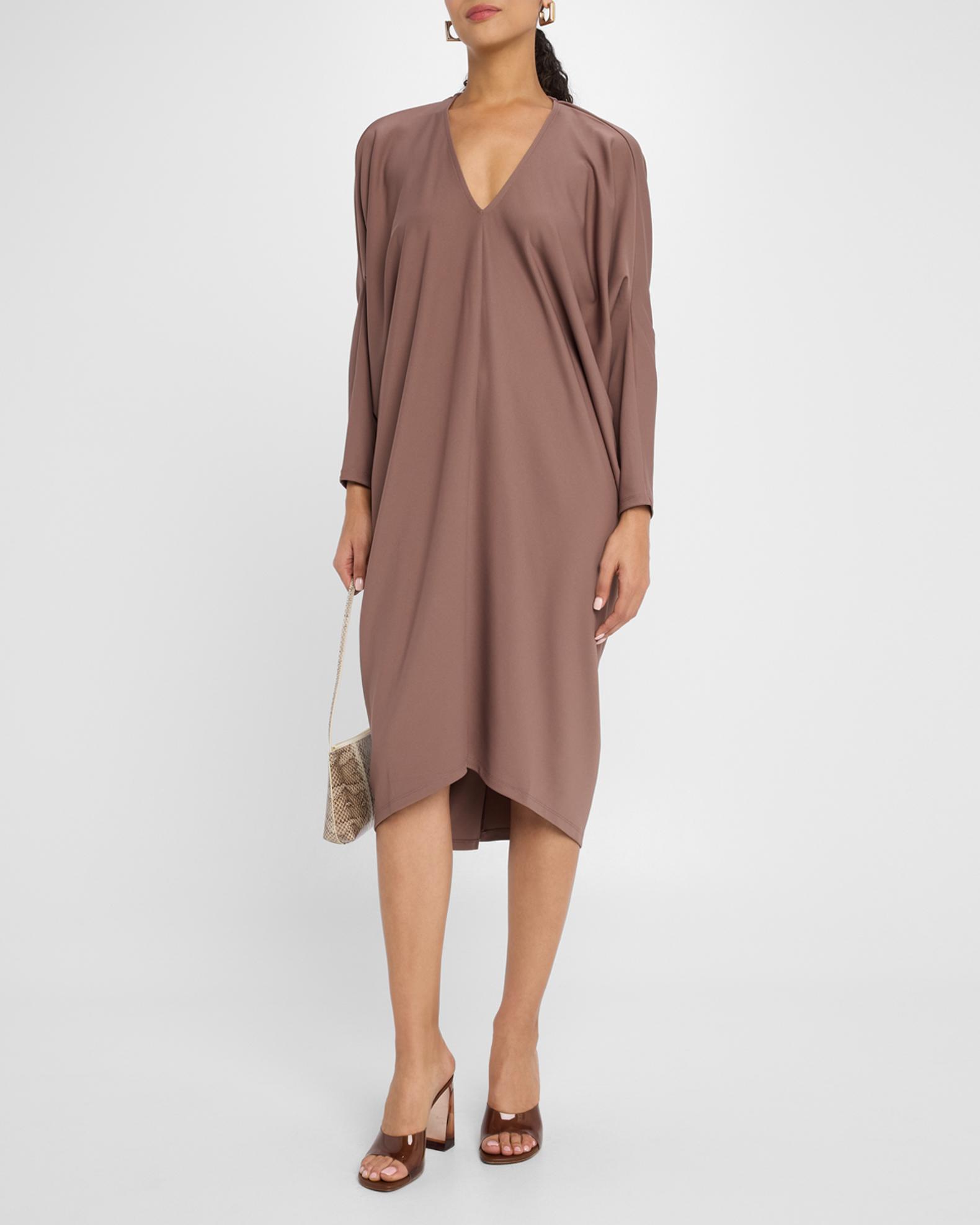 angie dresses V-neck Angie dress in red – Loomy Tales