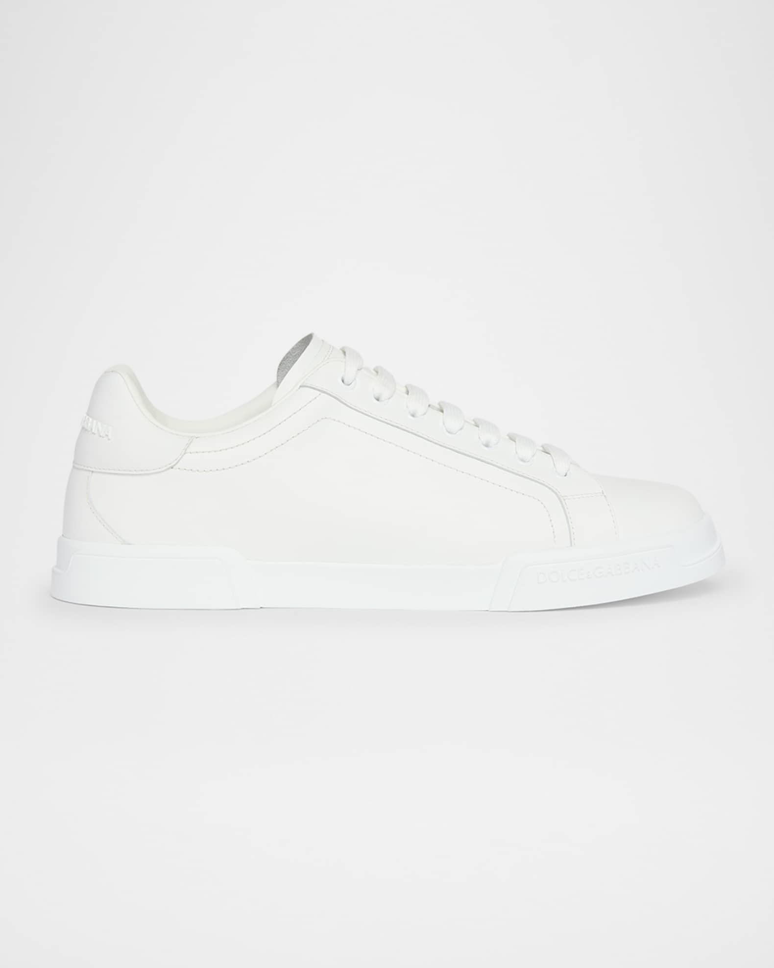 Men's Portofino Calfskin Low-Top Sneakers 0