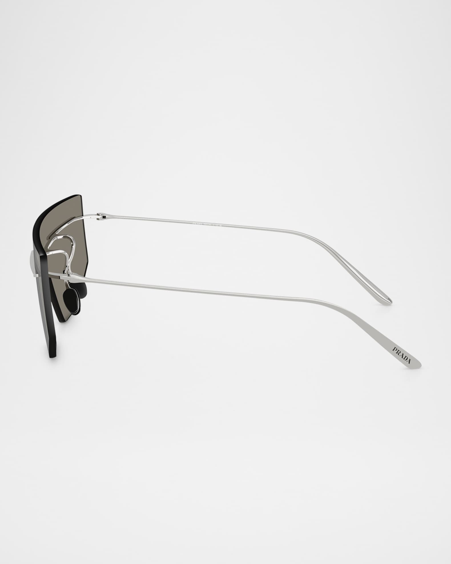 【関税＆送料込み】Prada Pr B55S Sunglasses Prada PR B05S M (53 - 19) with Grey lenses and Black frame