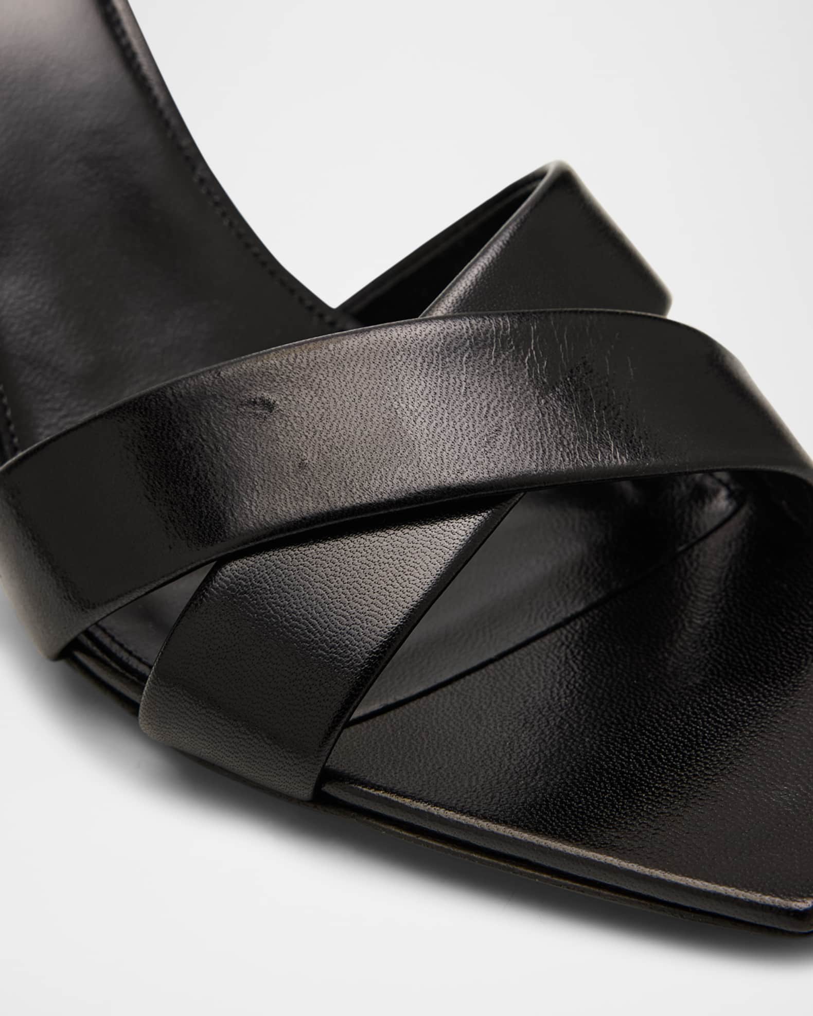 サンダル・ミュール SAINT LAURENT JILL LEATHER MULES ジル ミュール（スムースレザー） | Saint Laurent サンローラン