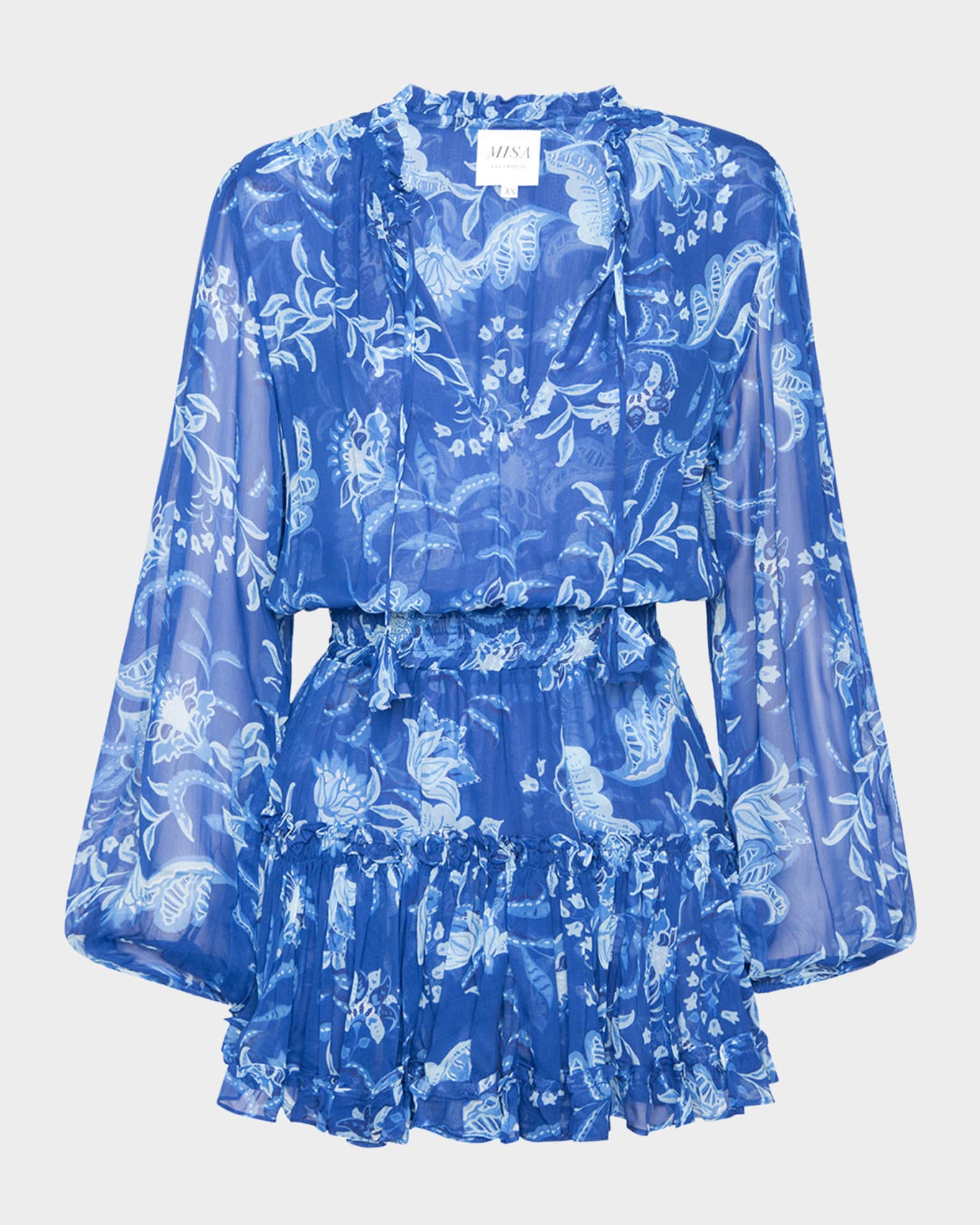 Lorena Tiered Mini Dress 0