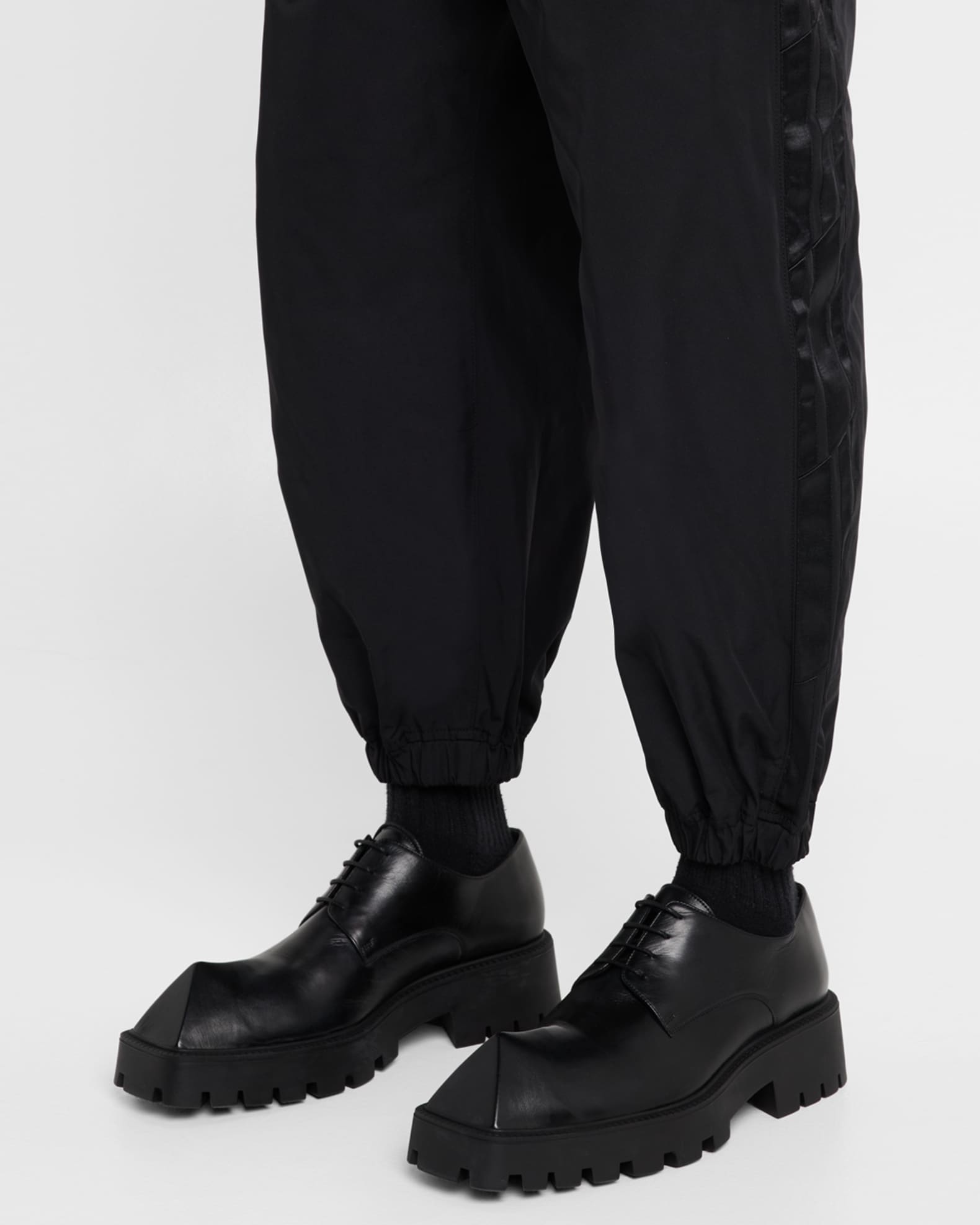 Balenciaga Rhino Derby Shoes in Black | LN-CC