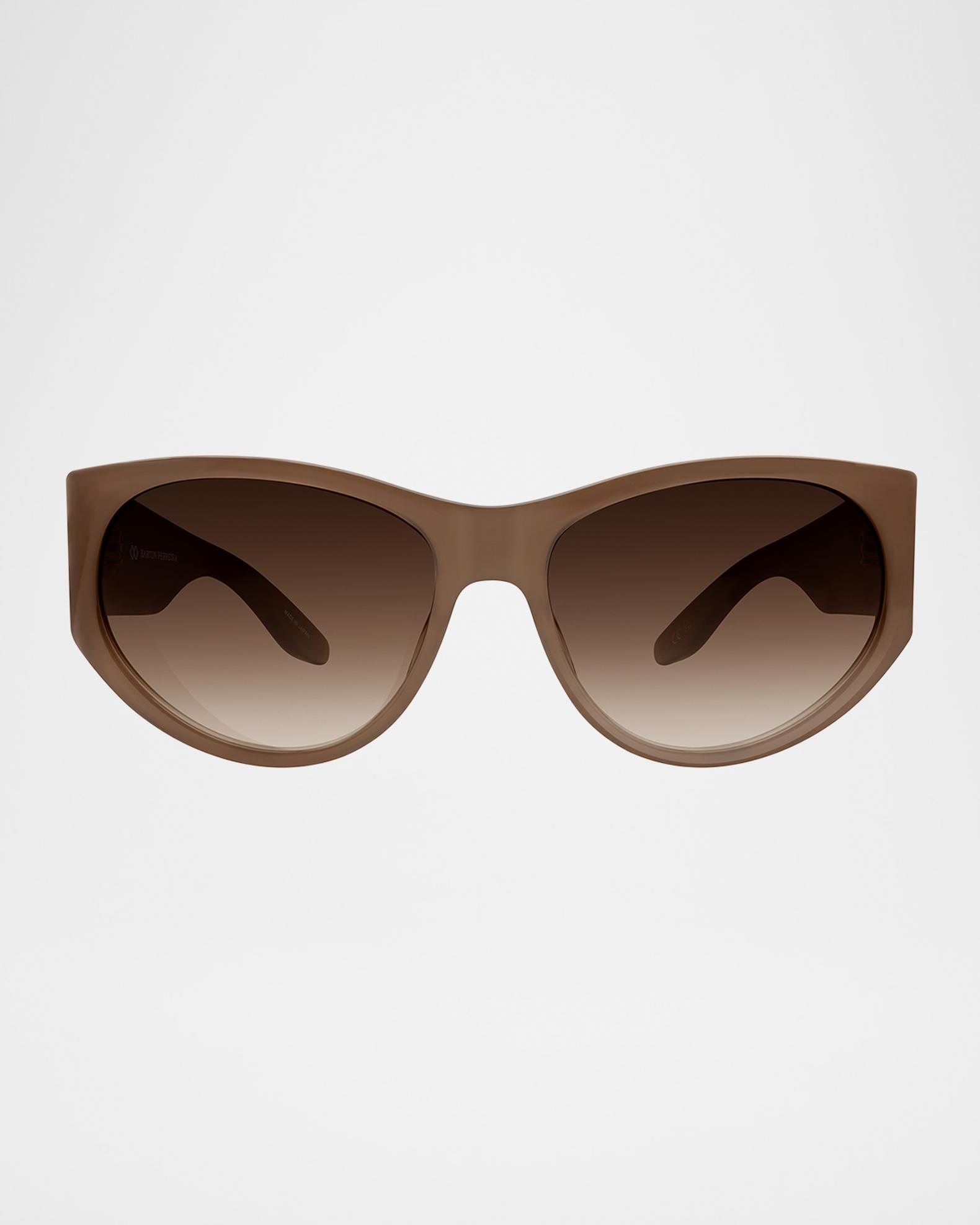 Barton Perreira Brown Cat-Eye Sunglasses Barton Perreira Cruz Acetate Cat-Eye Sunglasses - Bergdorf  main image 3