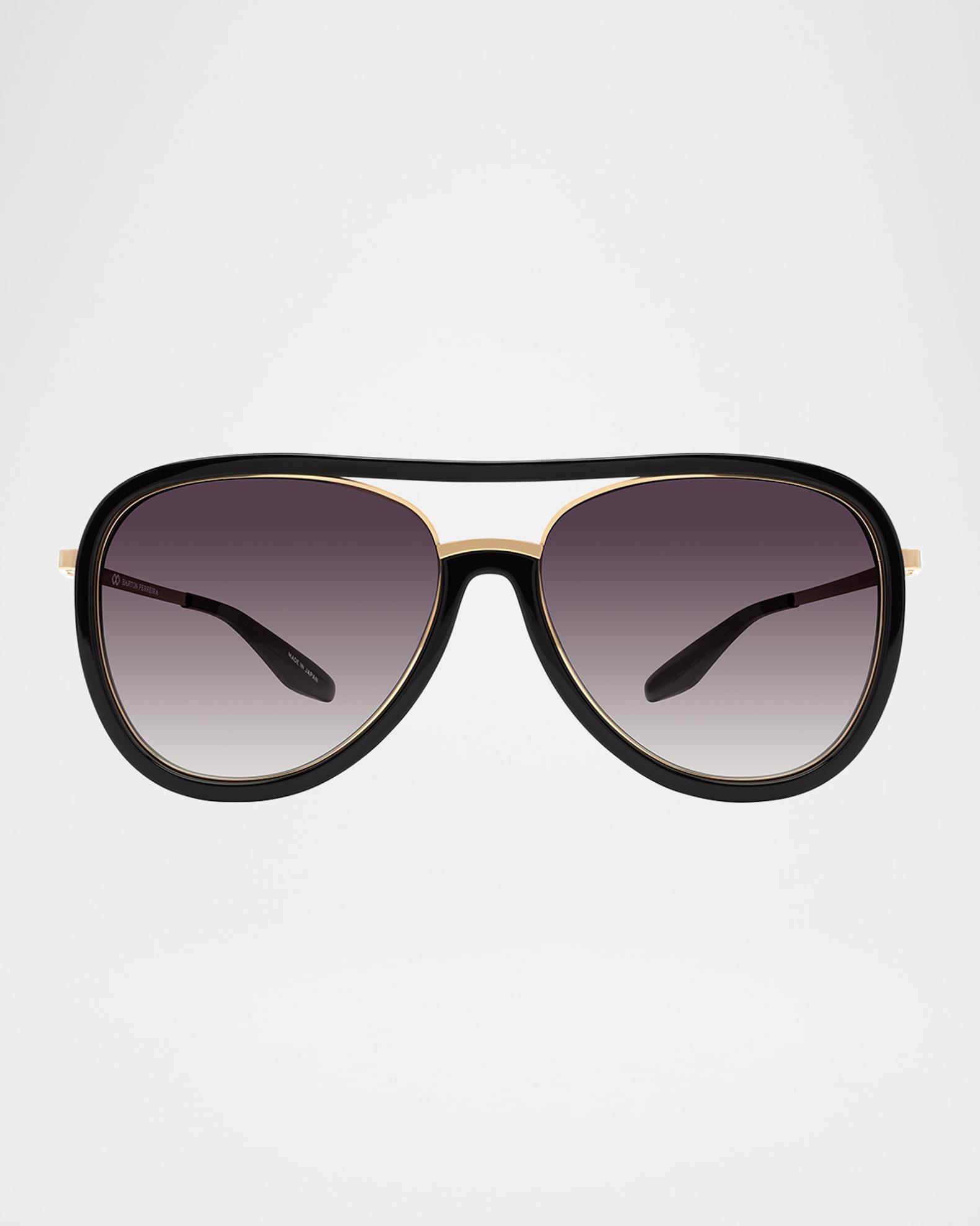 Barton Perreira Fossett Aviator Sunglasses | Neiman Marcus