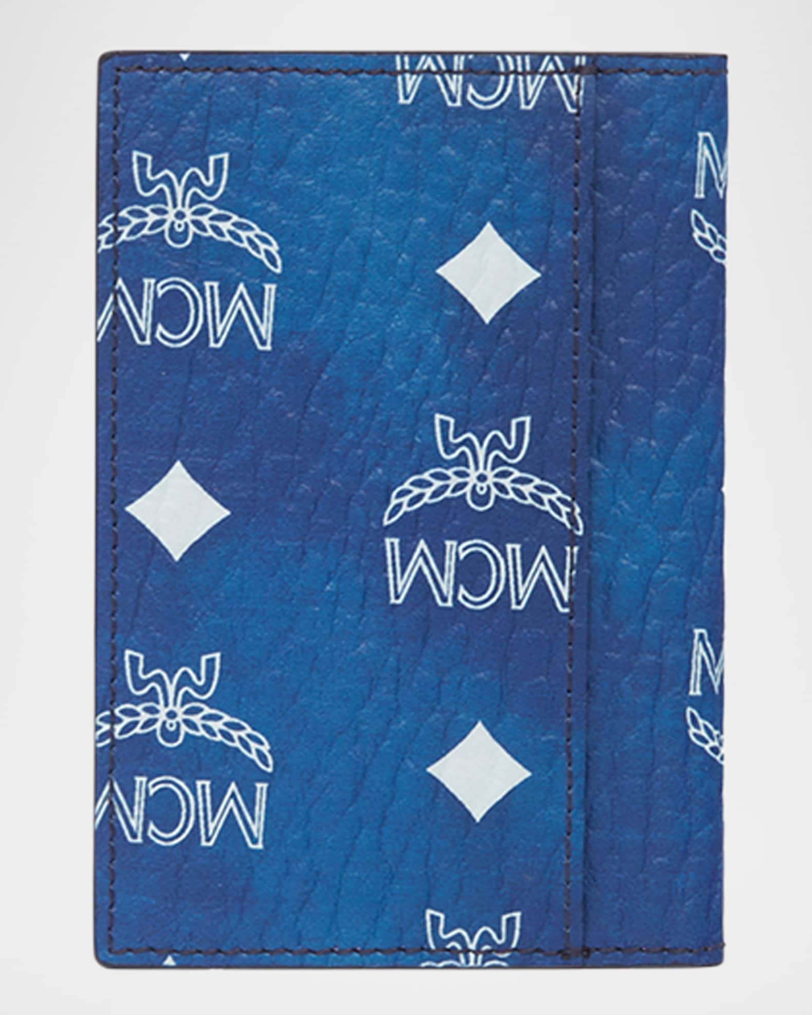 MCM Men's Aren Visetos Bifold Card Holder | Neiman Marcus