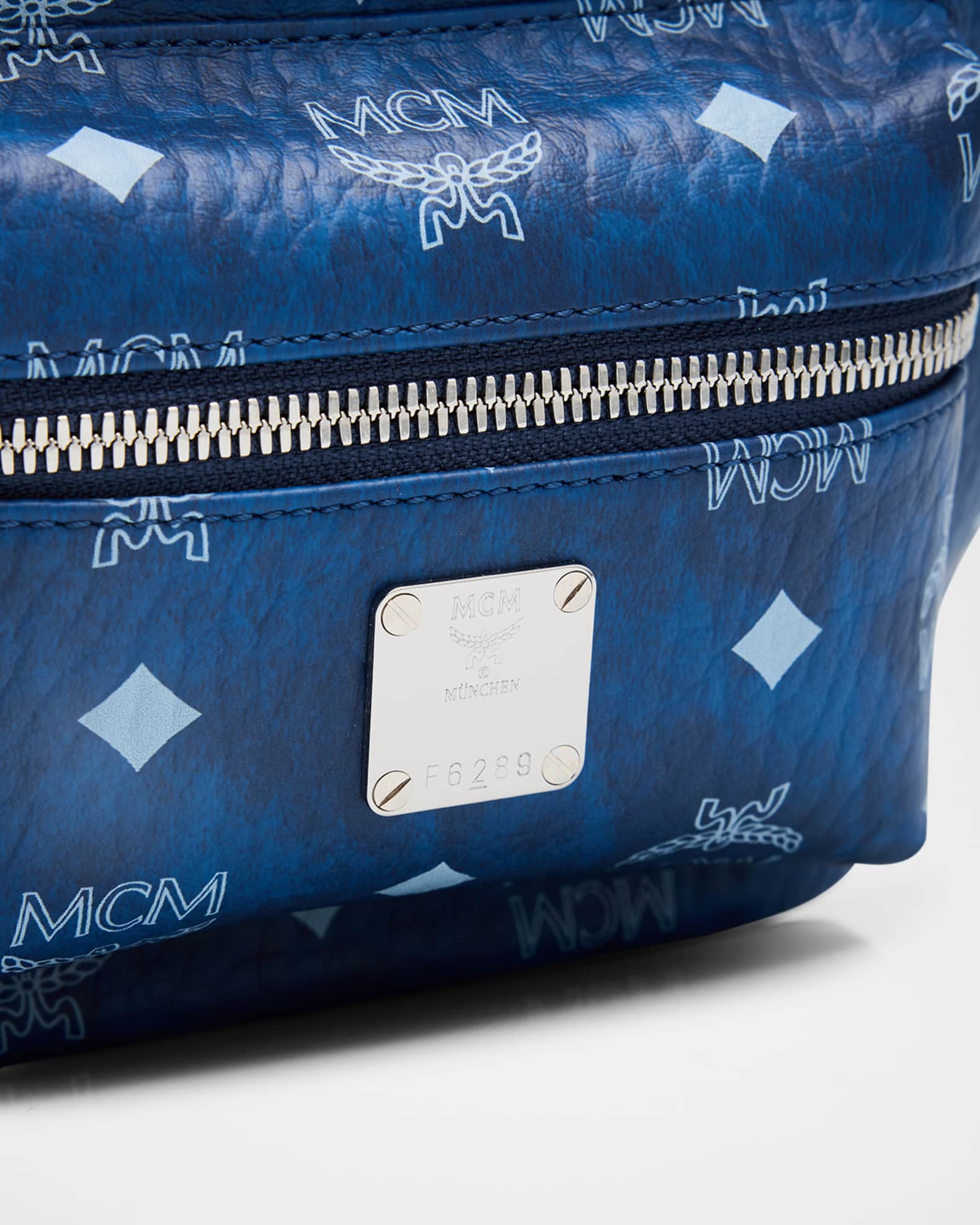 MCM Men's Fursten Visetos Belt Bag | Neiman Marcus