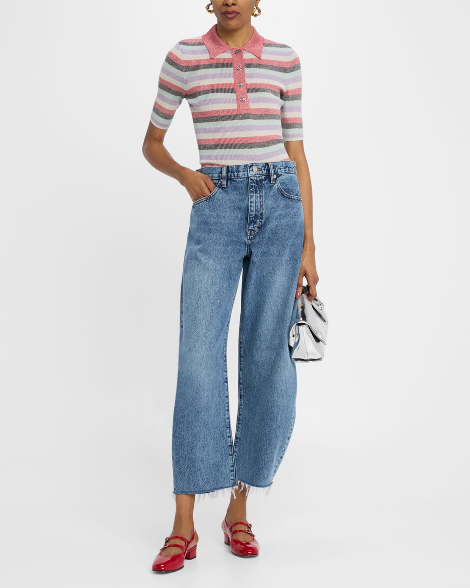 The Bubble Crop Jeans 1